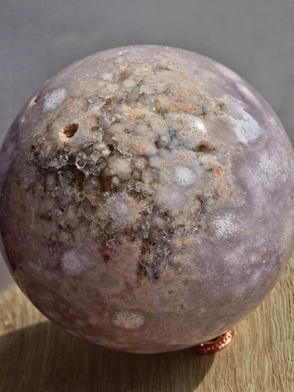 Pink Amethyst Sphere