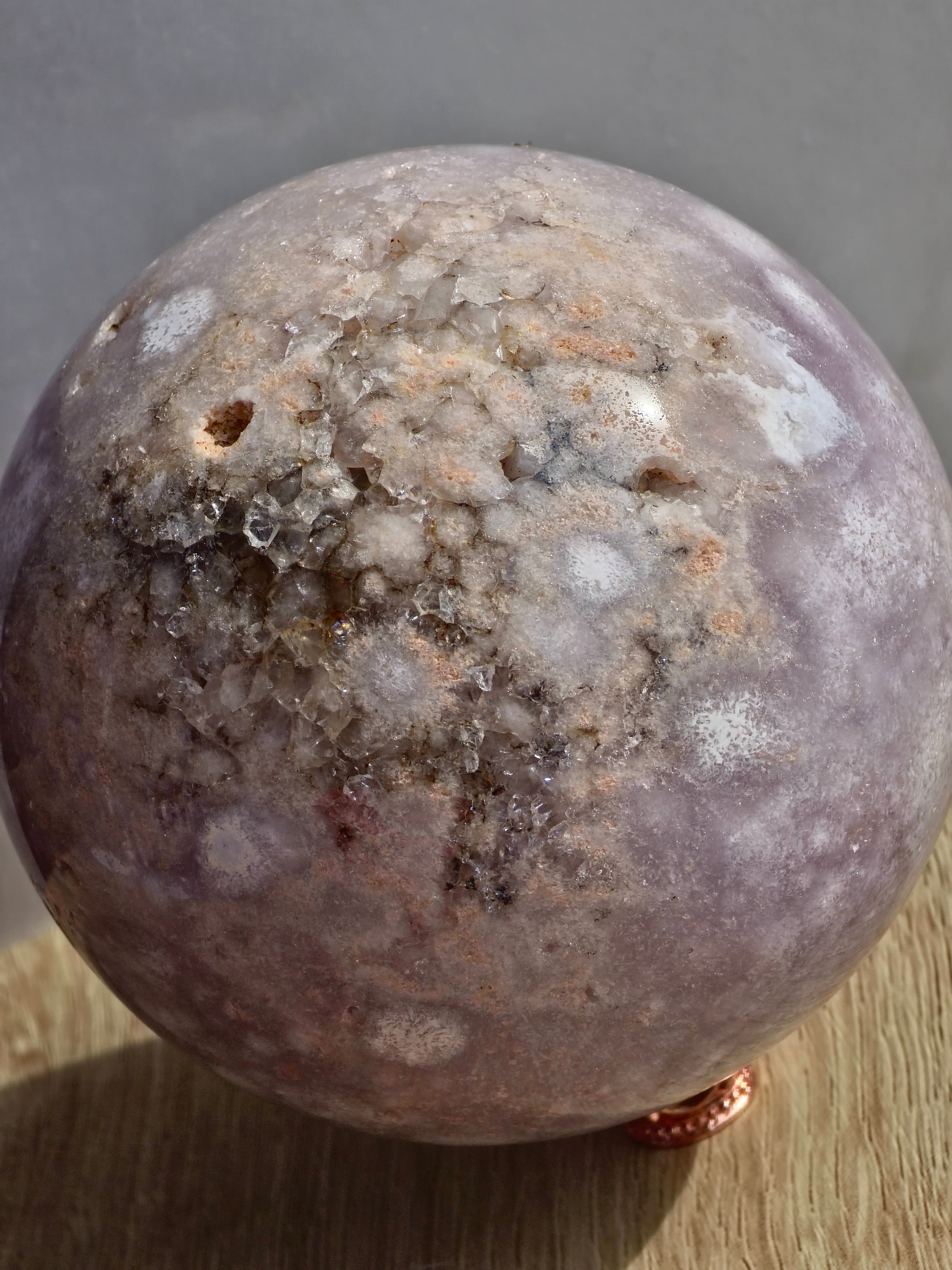 Pink Amethyst Sphere