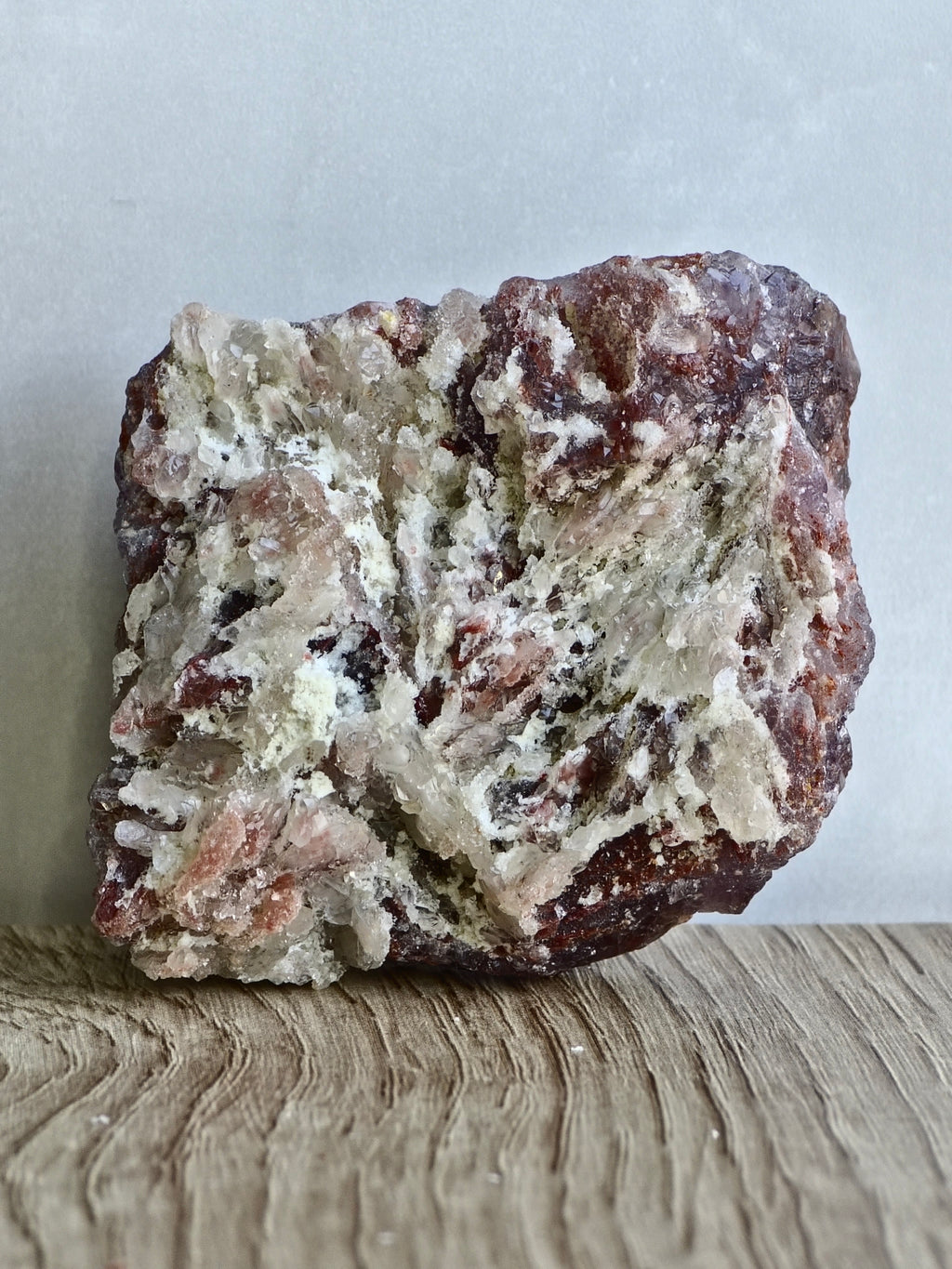 Red cap Amethyst