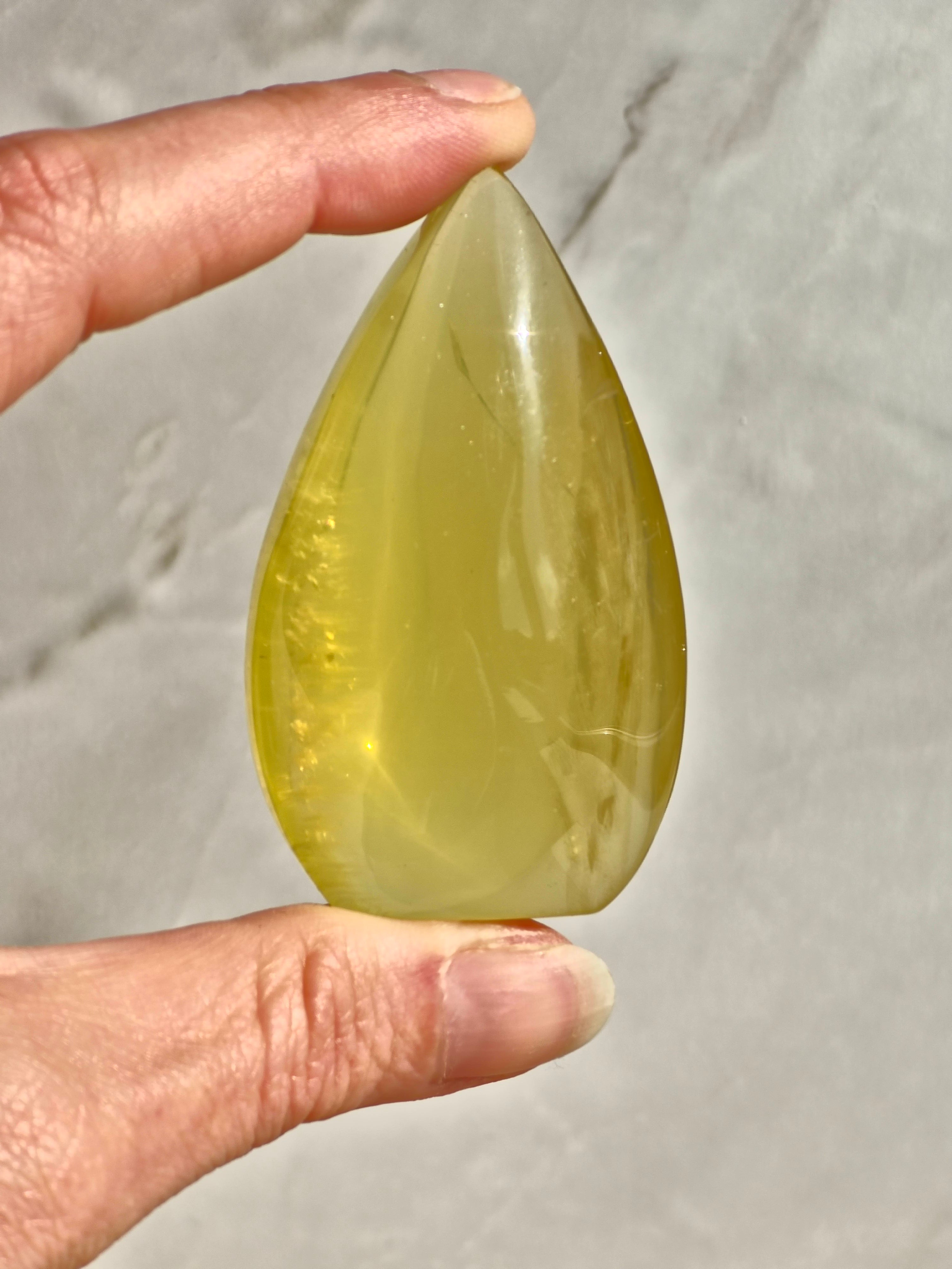 Heat treated Citrine