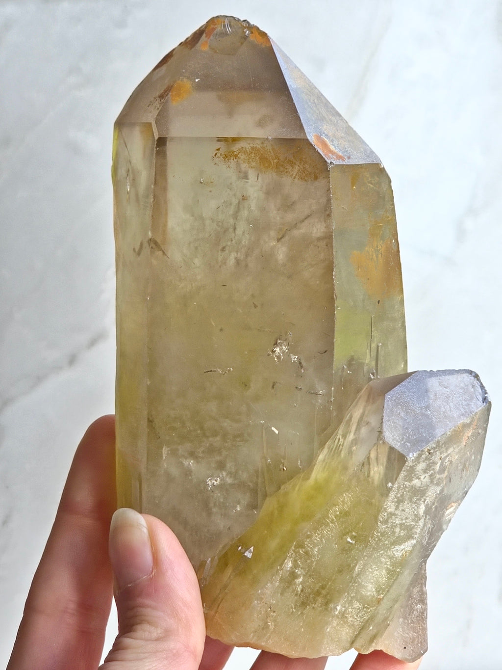 Natural Citrine Raw Tower