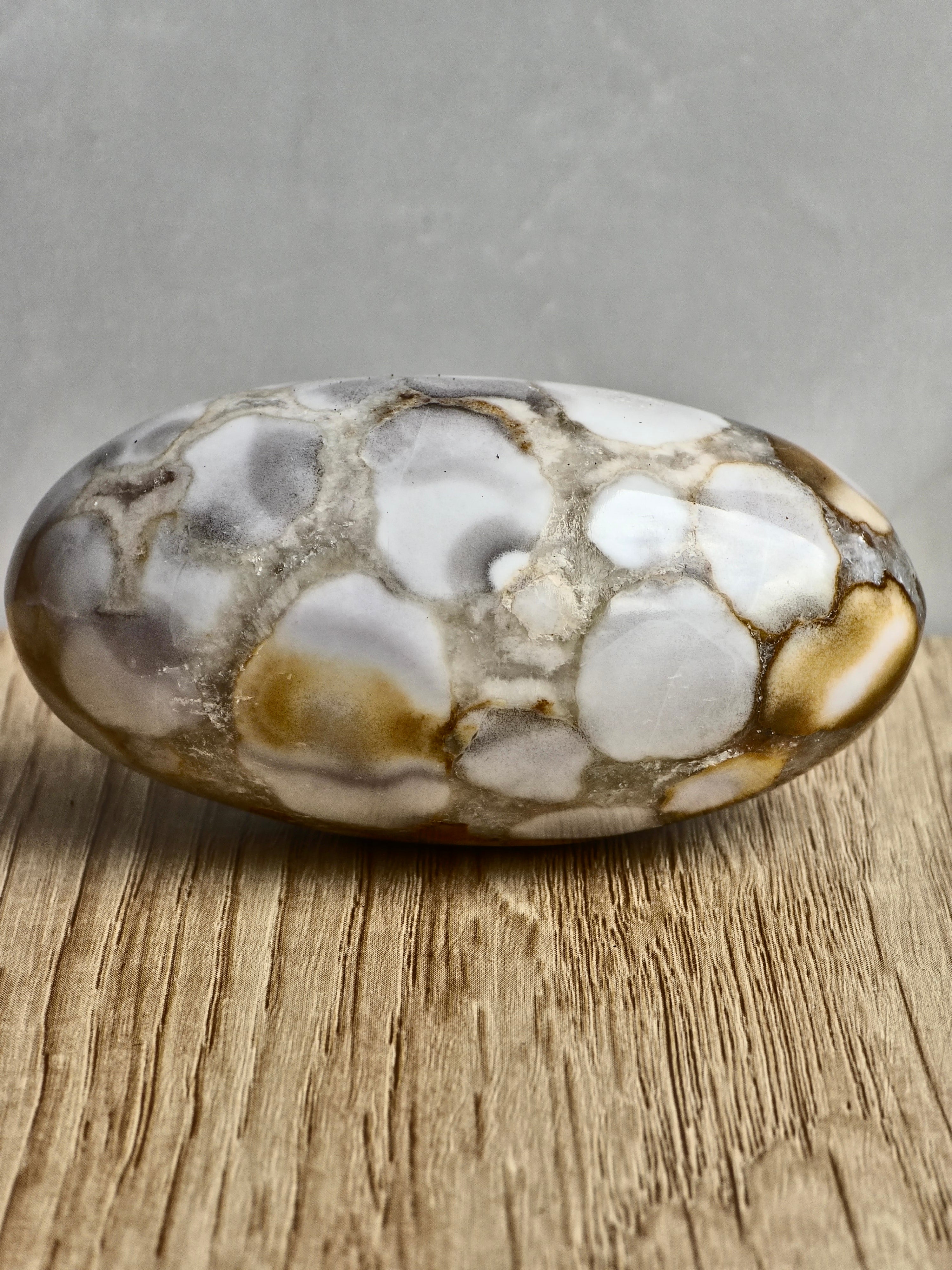 King Cobra (Orbicular) Indian Jasper Shiva Lingham