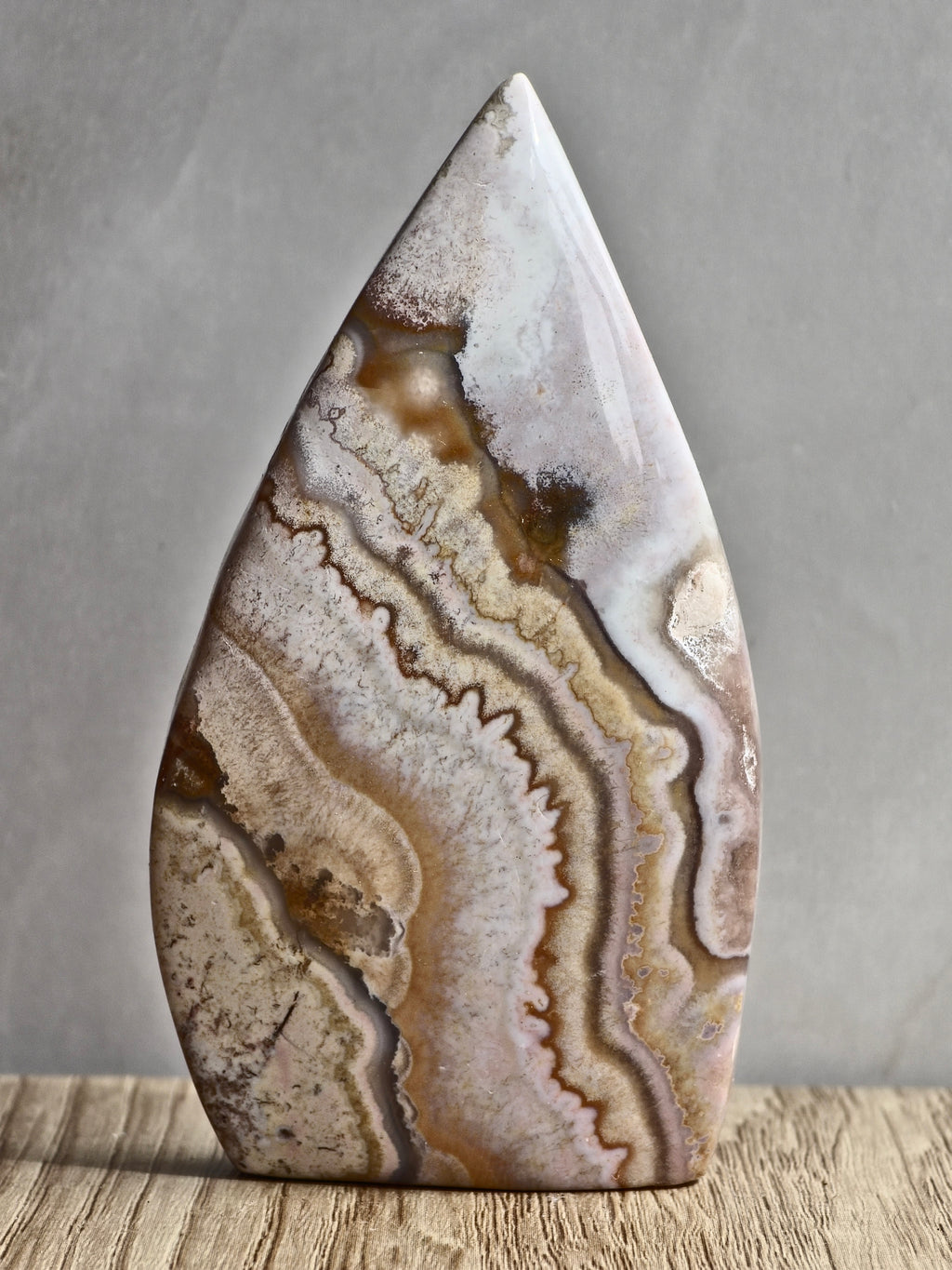 Mexican Lace Agate Flame