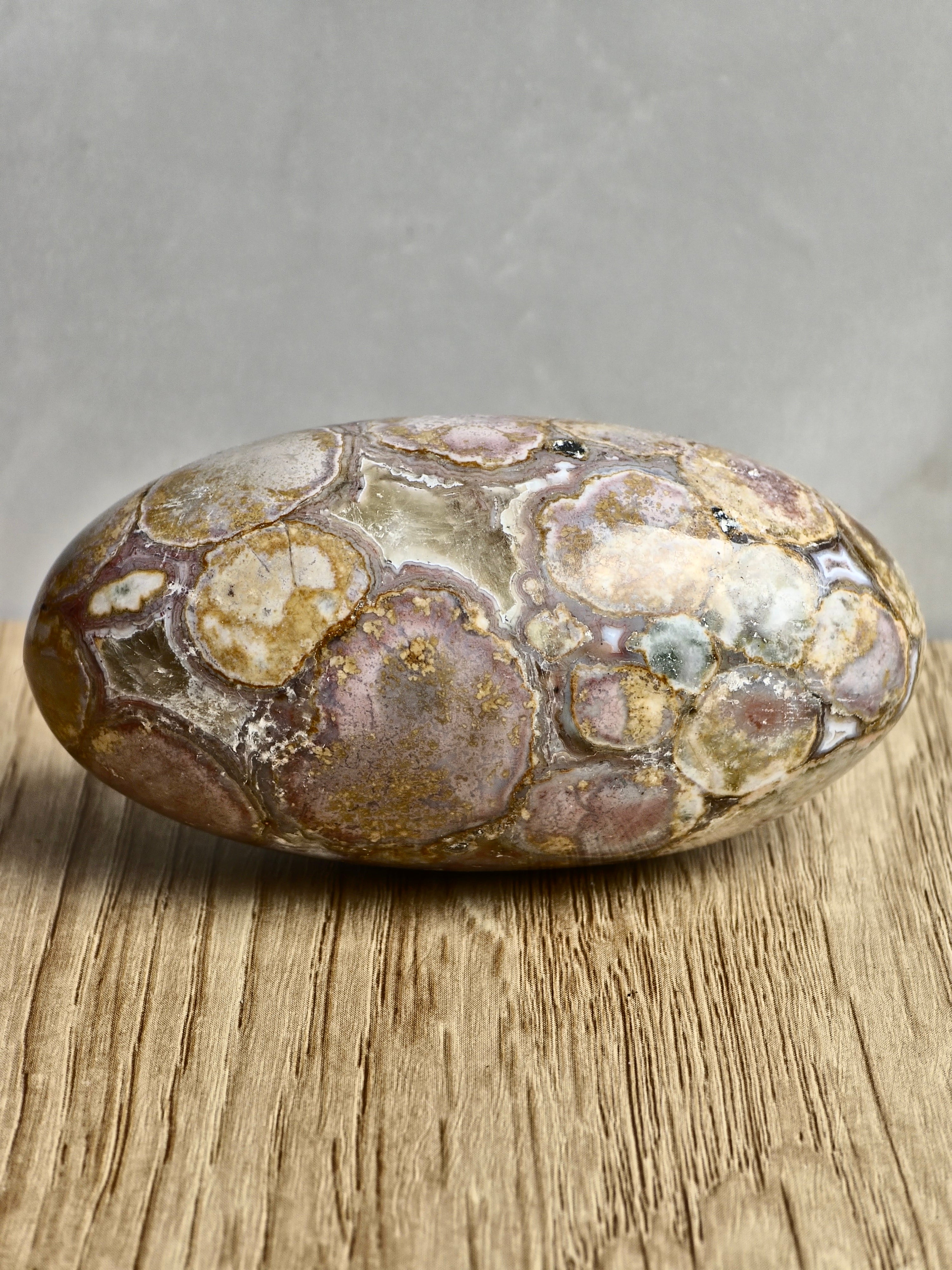 King Cobra (Orbicular) Indian Jasper Shiva Lingham