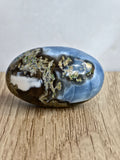 Blue Indian Opal with Moss Agate Inclusions