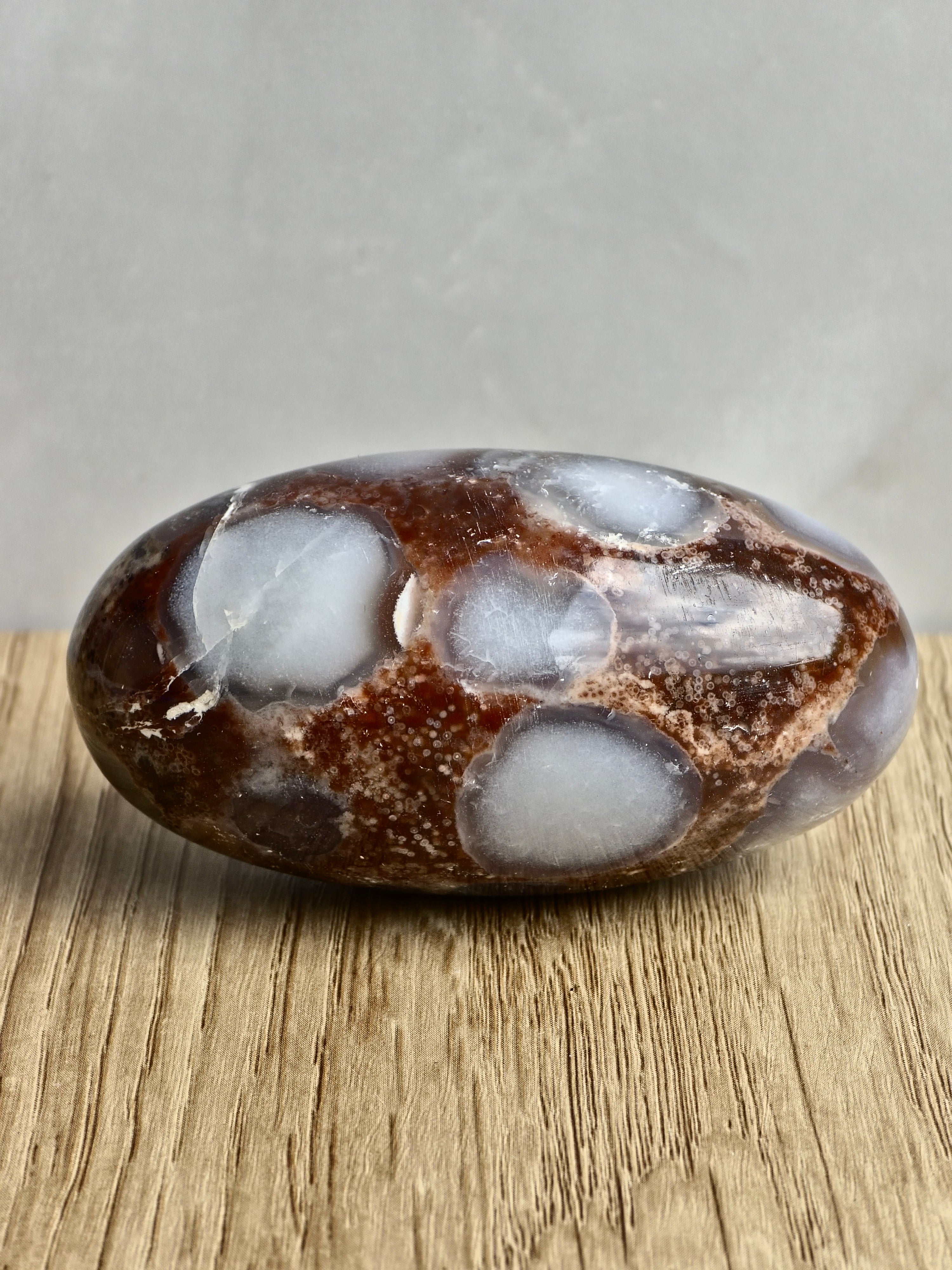King Cobra (Orbicular) Indian Jasper Shiva Lingham