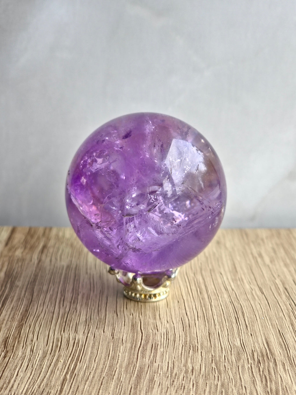 Amethyst sphere