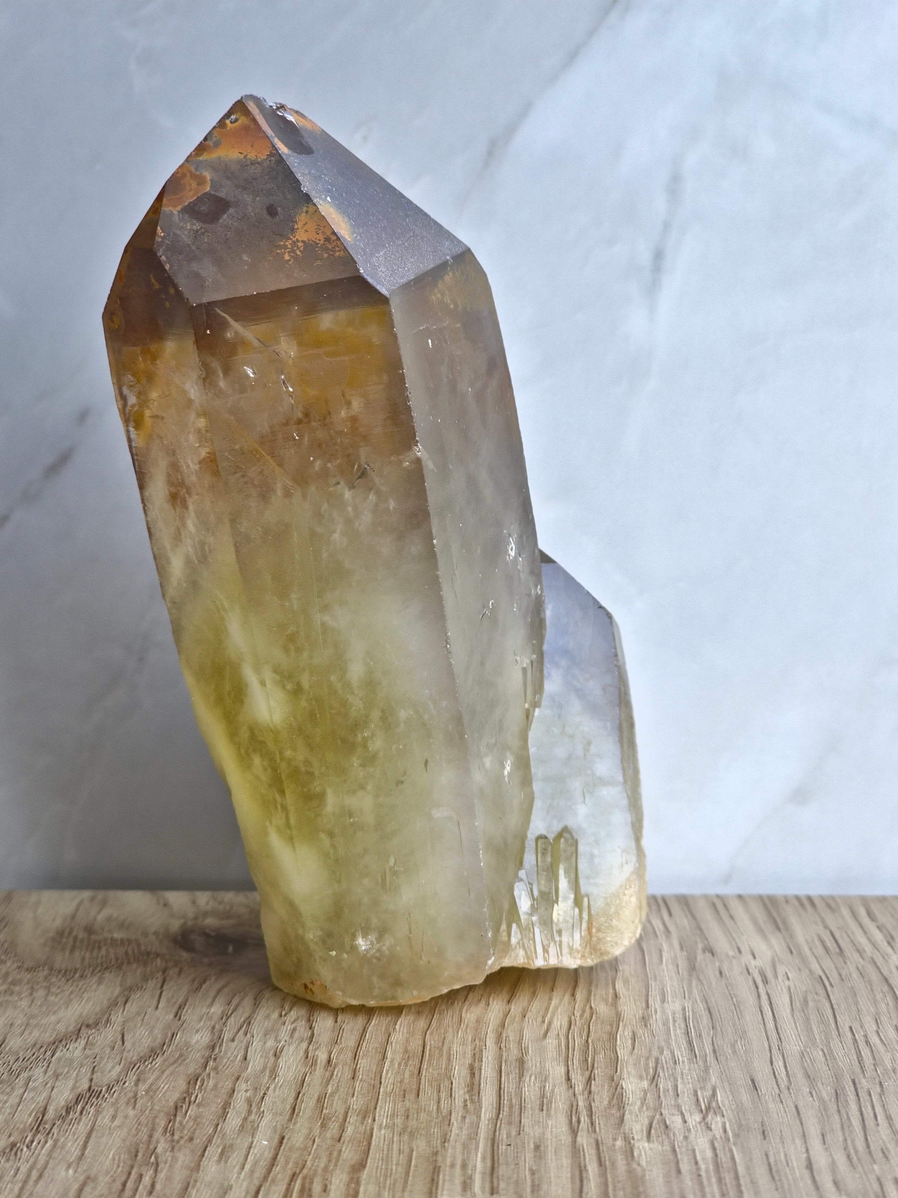 Natural Citrine Raw Tower