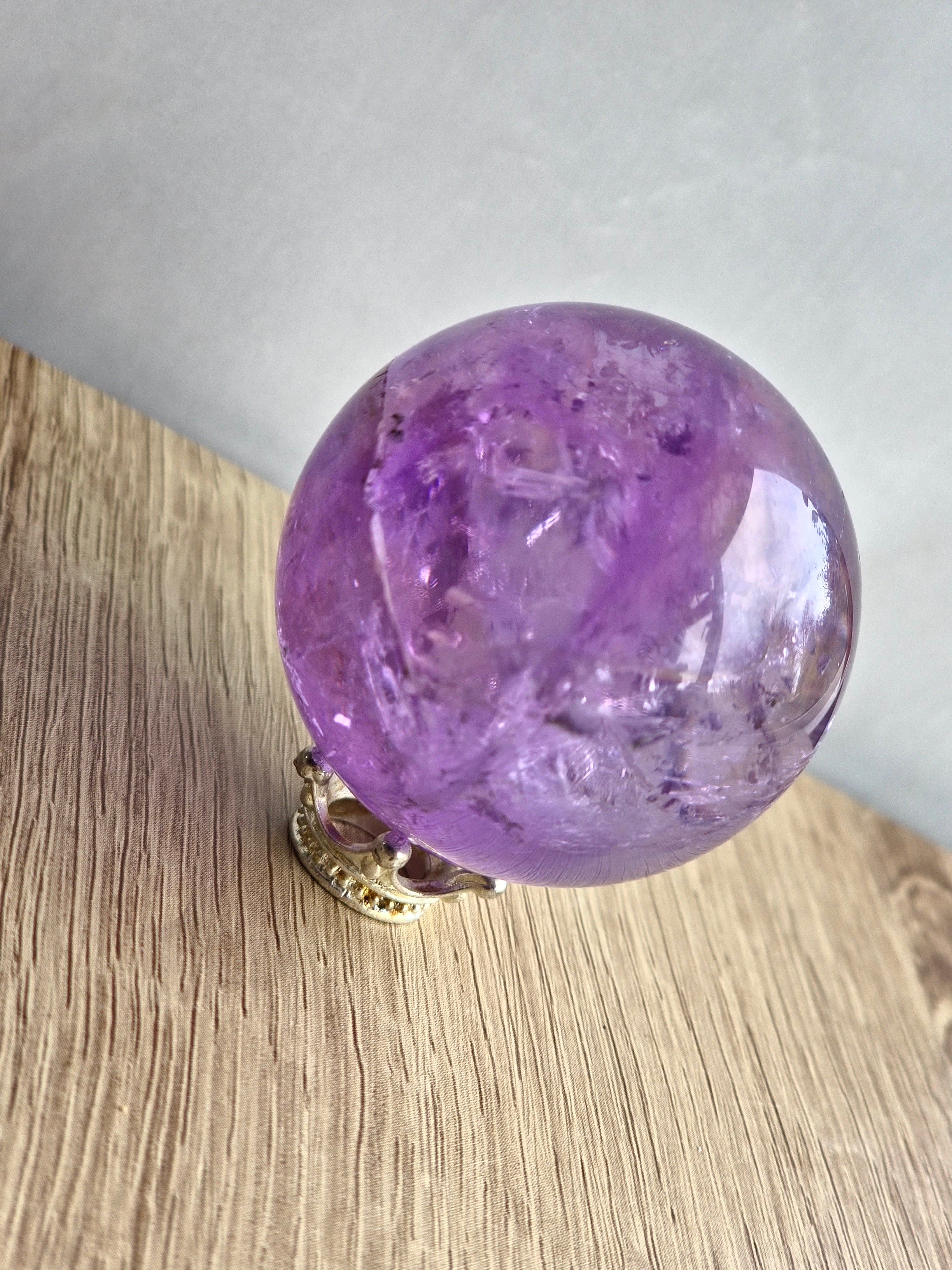 Amethyst sphere