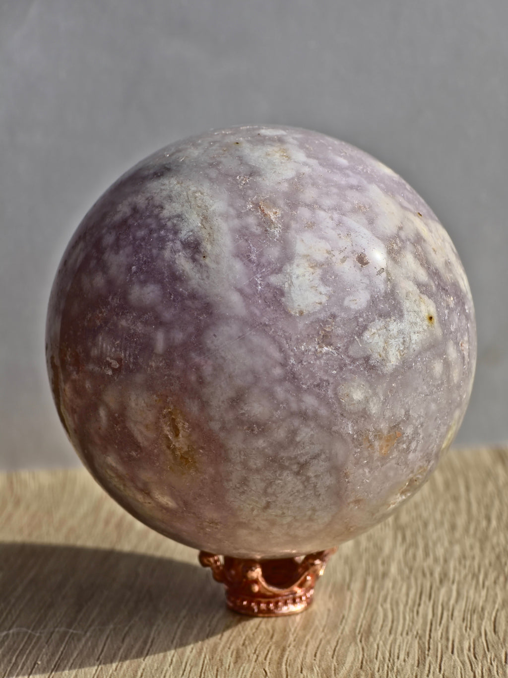 Pink Amethyst Sphere