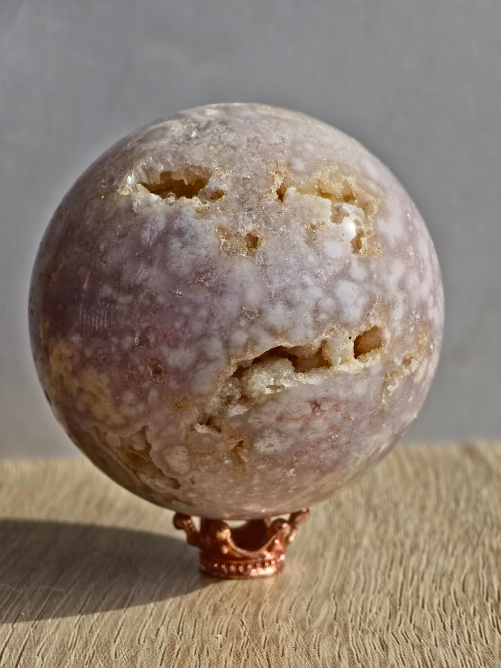 Pink Amethyst Sphere