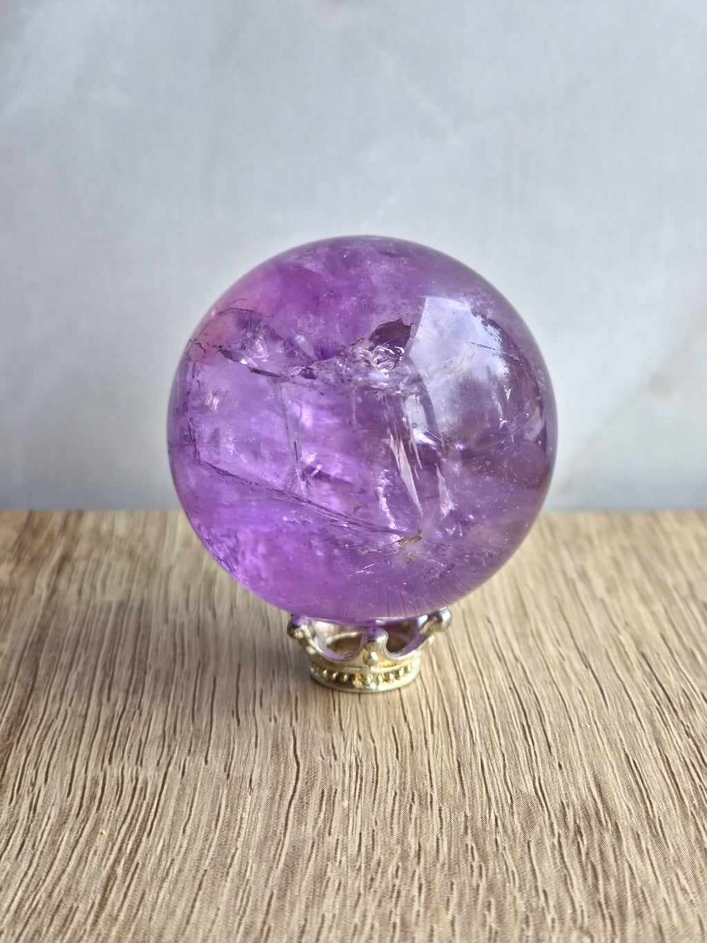 Amethyst sphere