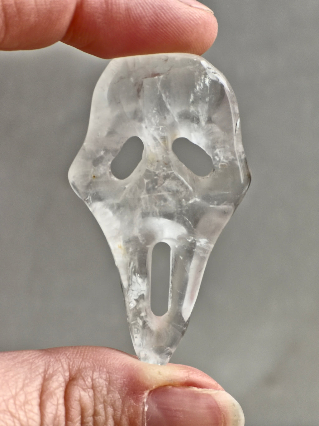 Quartz scream mask