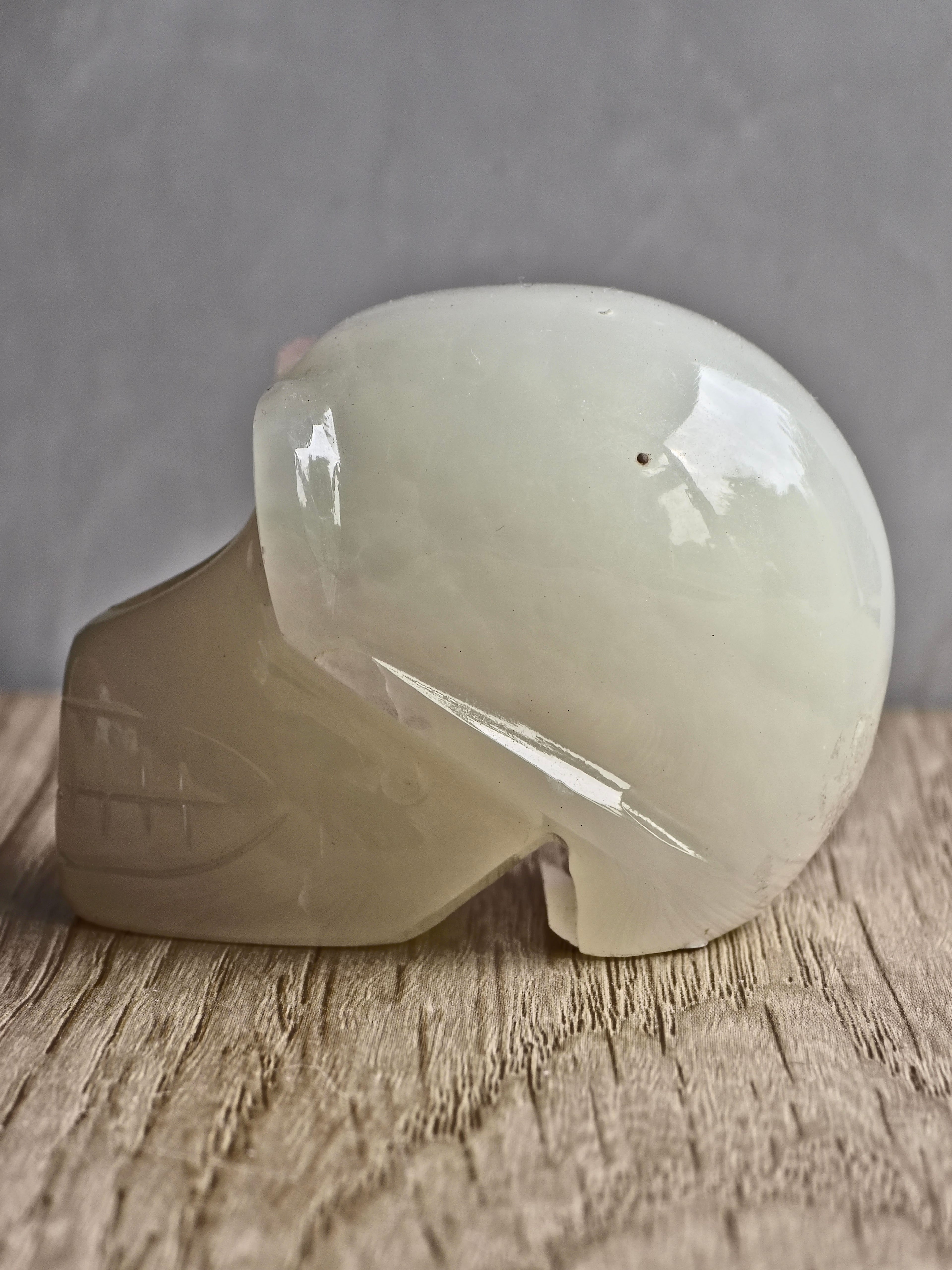 Afghanistan Jade Skull