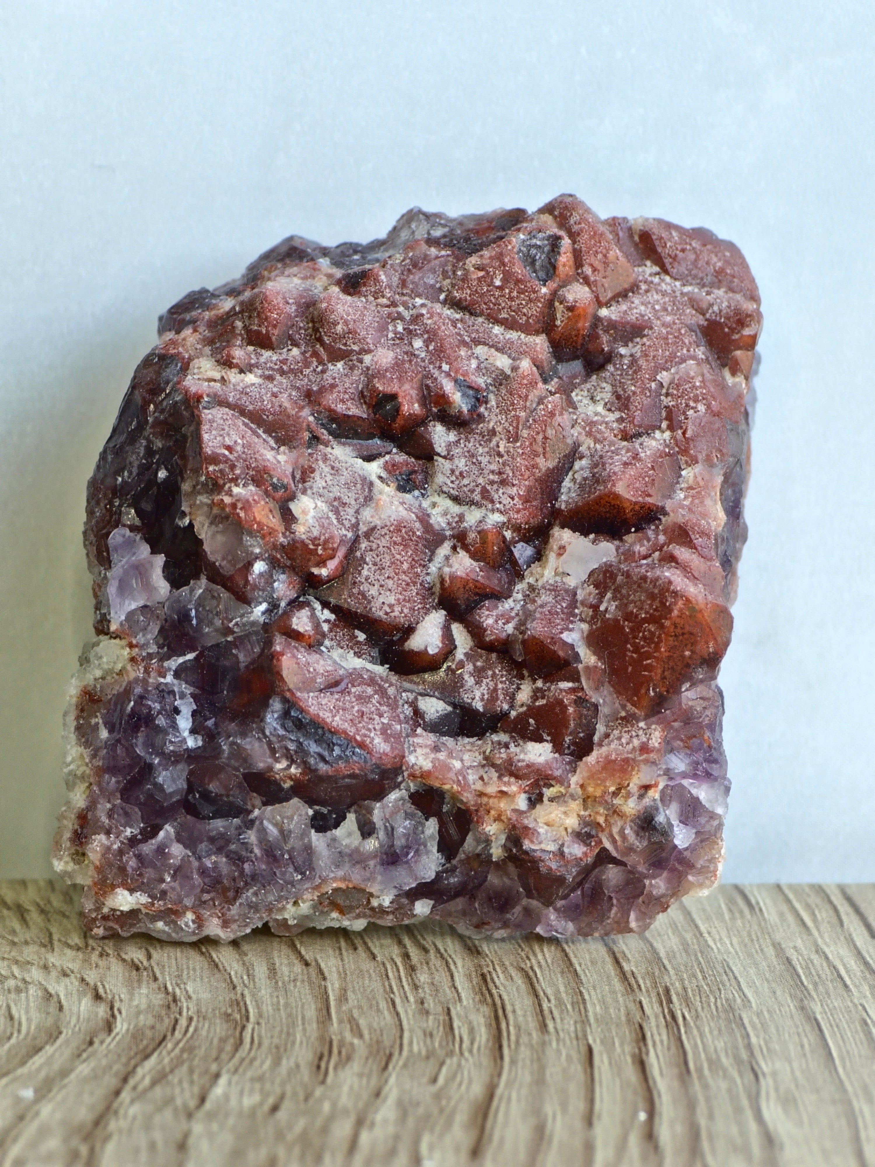 Red cap Amethyst