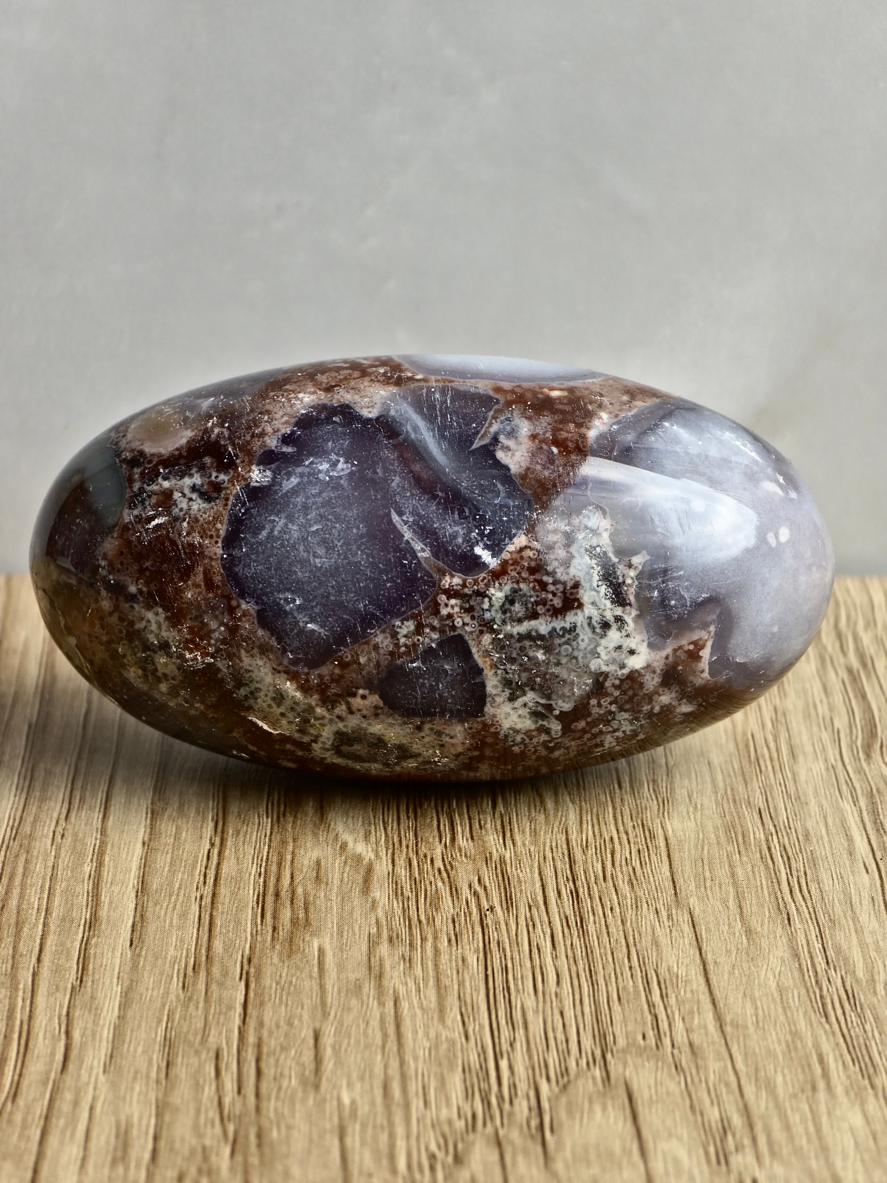 King Cobra (Orbicular) Indian Jasper Shiva Lingham
