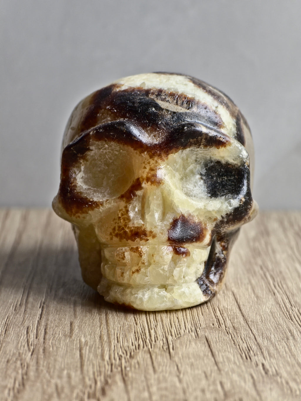 Septarian Skull Carving - UV Reactive
