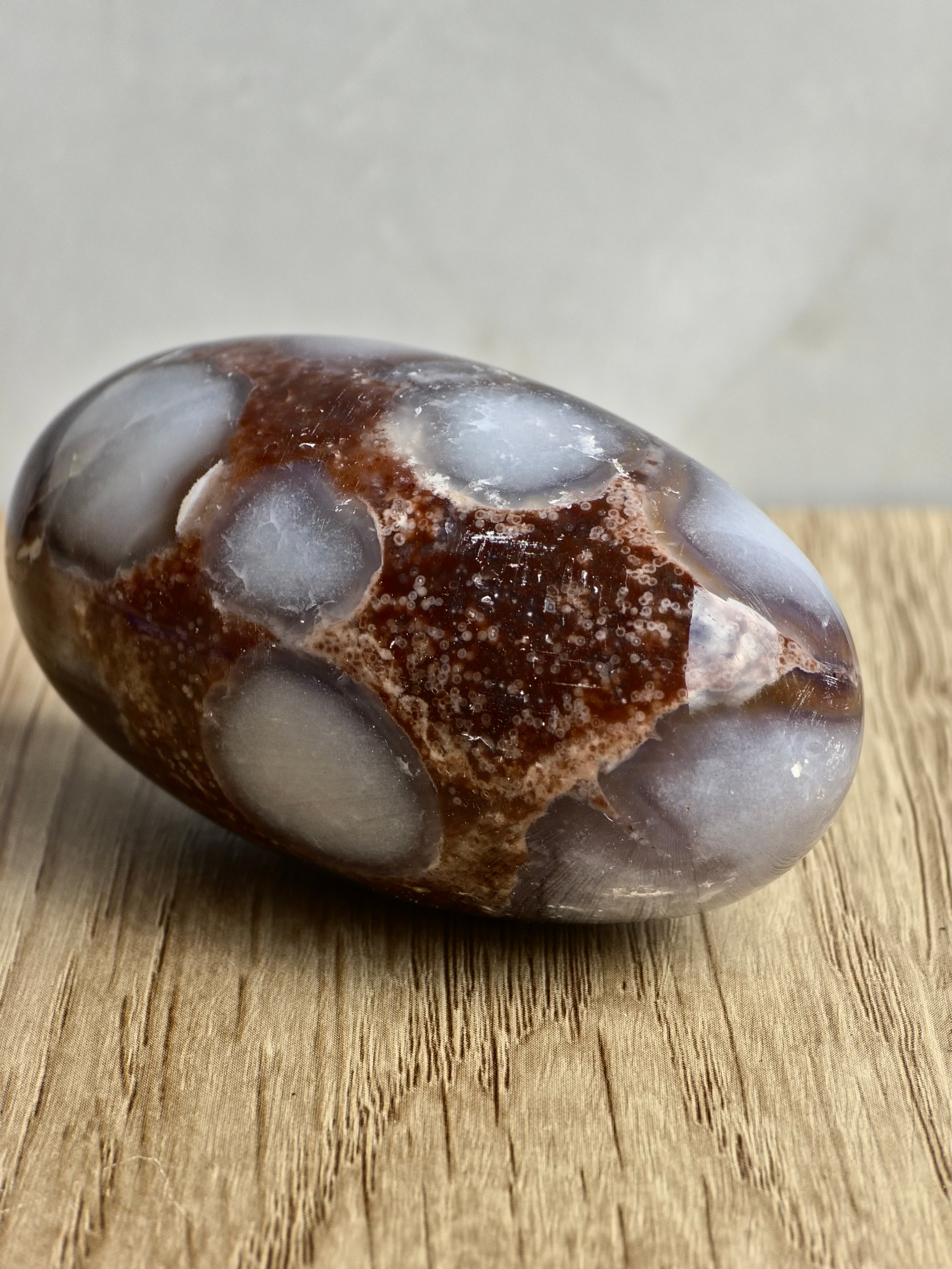 King Cobra (Orbicular) Indian Jasper Shiva Lingham