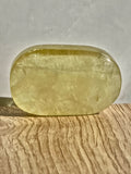 Heat treated Citrine Palm Stone