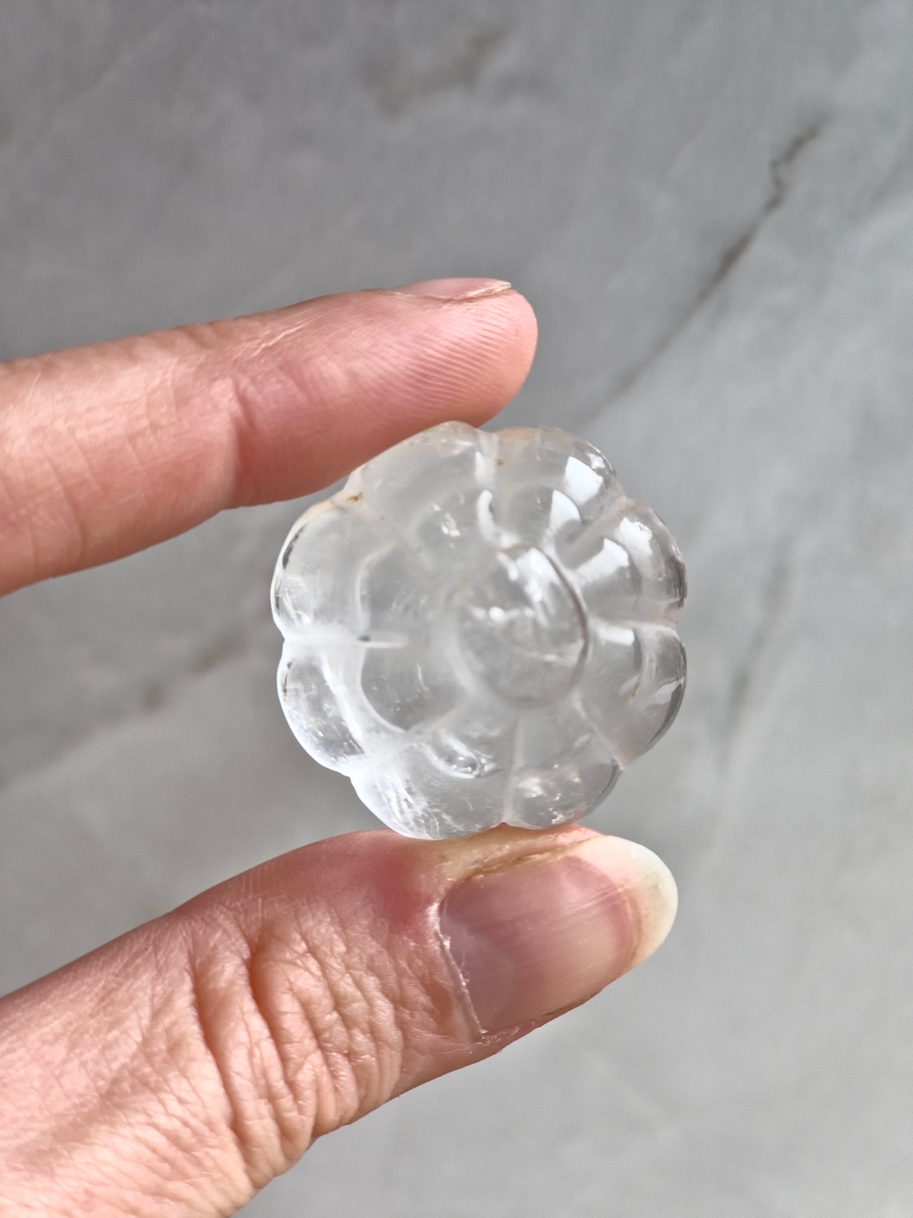 Quartz pumpkin