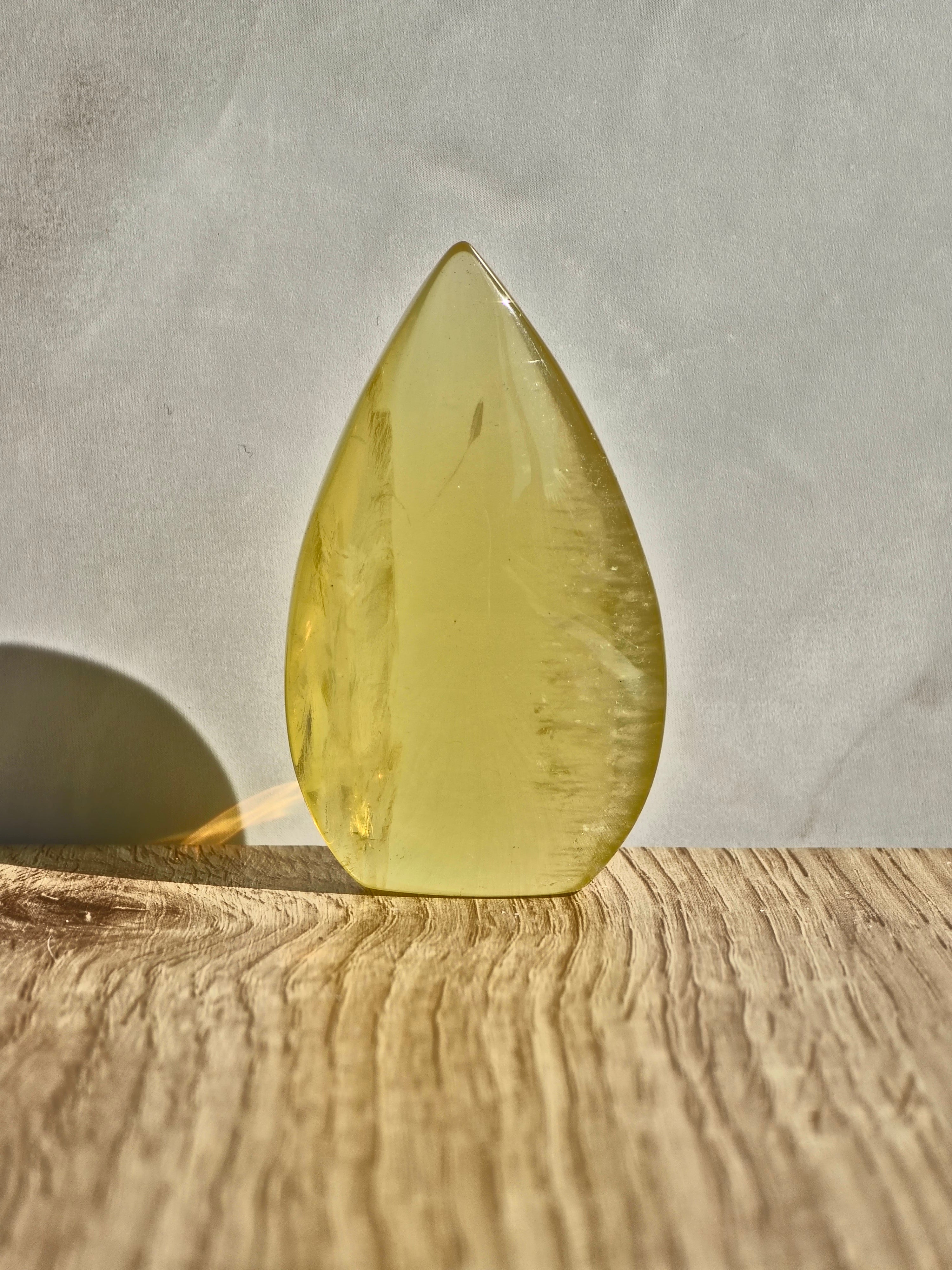 Heat treated Citrine