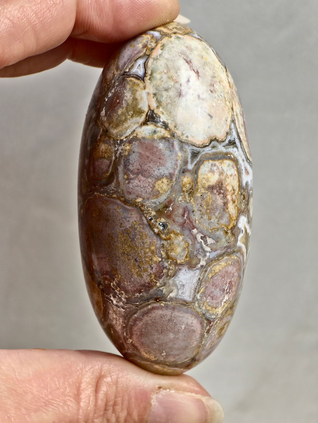 King Cobra (Orbicular) Indian Jasper Shiva Lingham