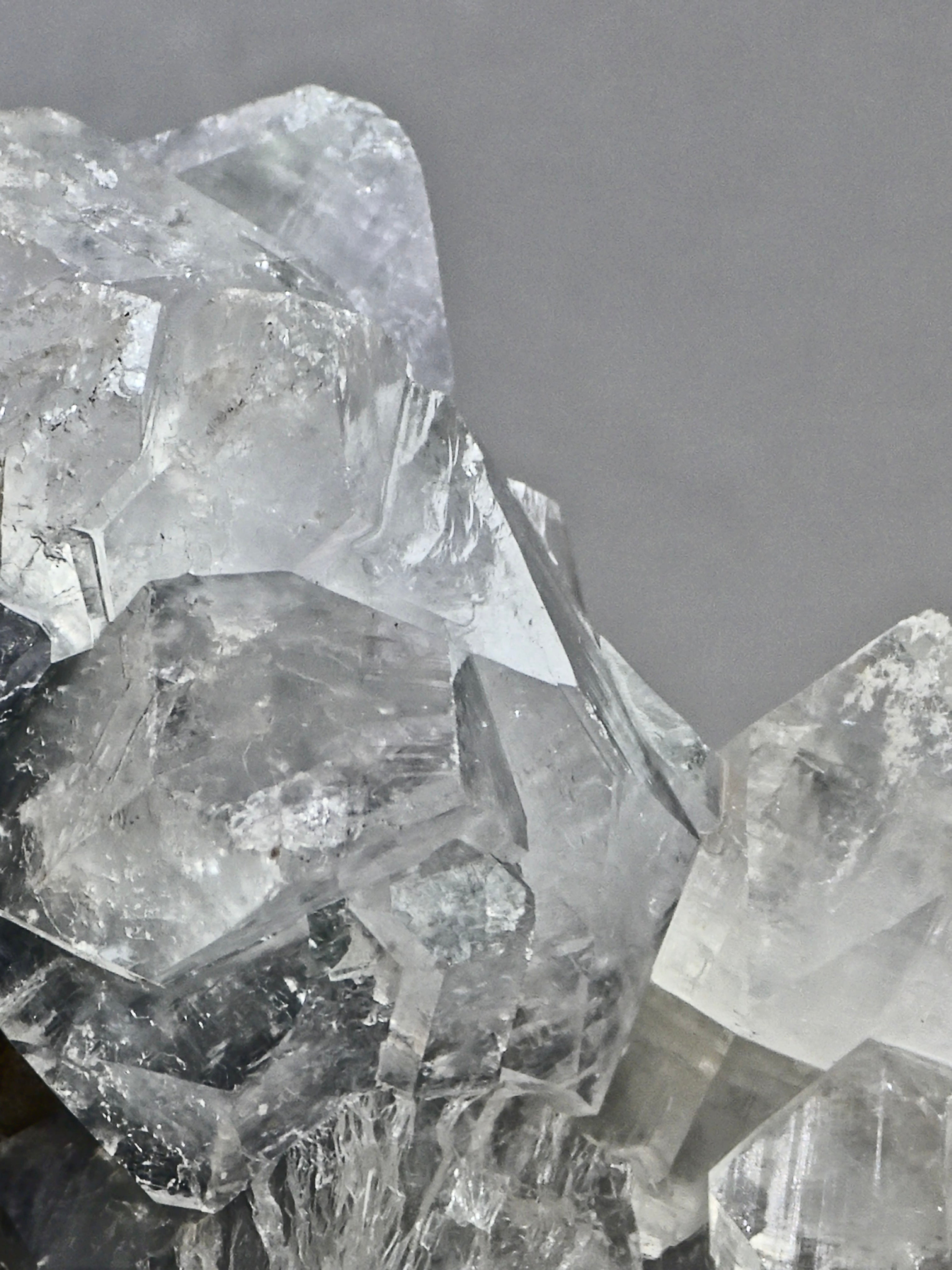 Diamond Apophyllite Cluster on Chalcedony — High Lustre Terminations with Botryoidal Matrix