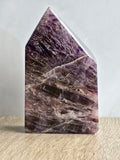 Brecciated Indian Amethyst Polished Tower