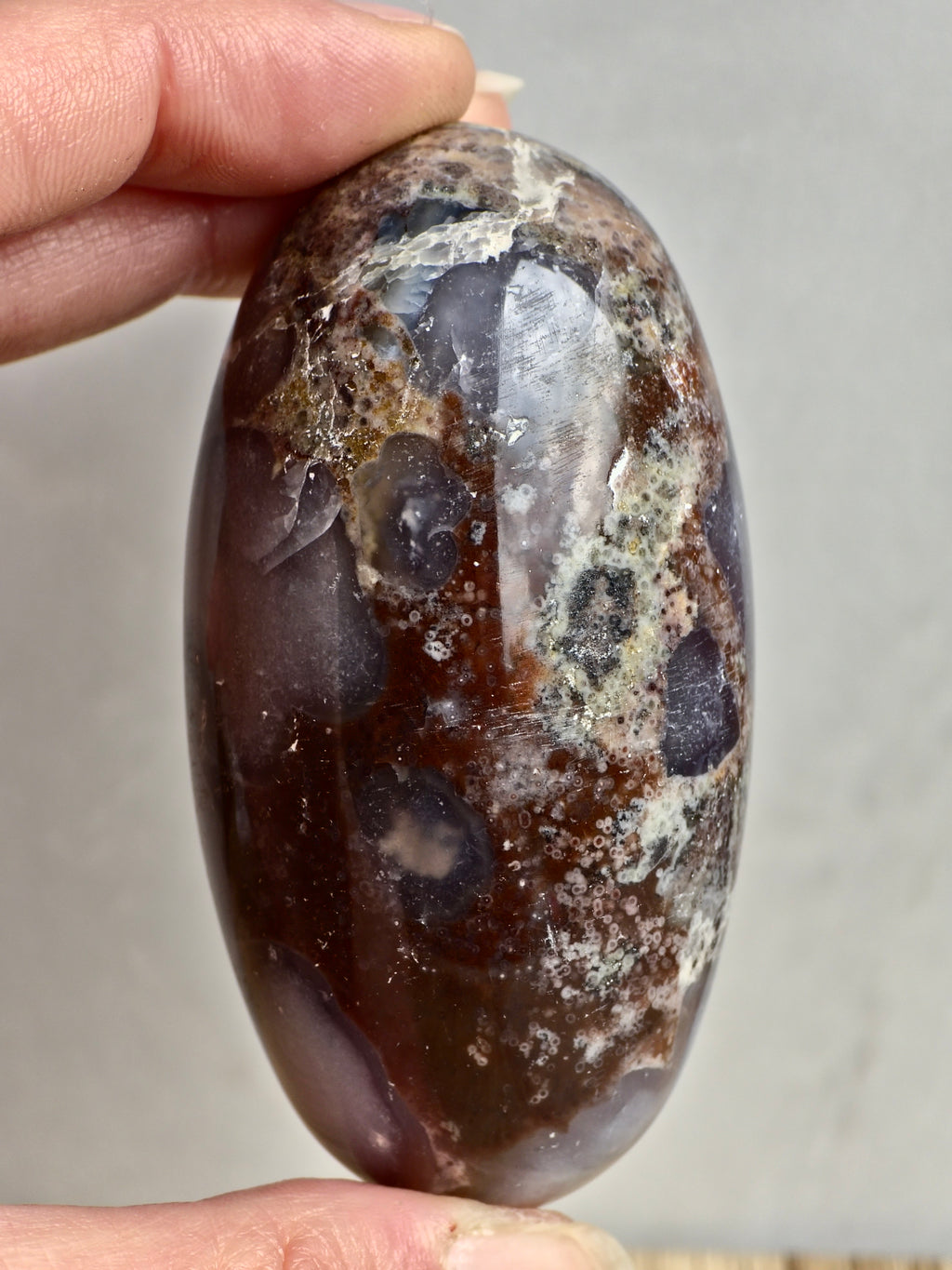 King Cobra (Orbicular) Indian Jasper Shiva Lingham