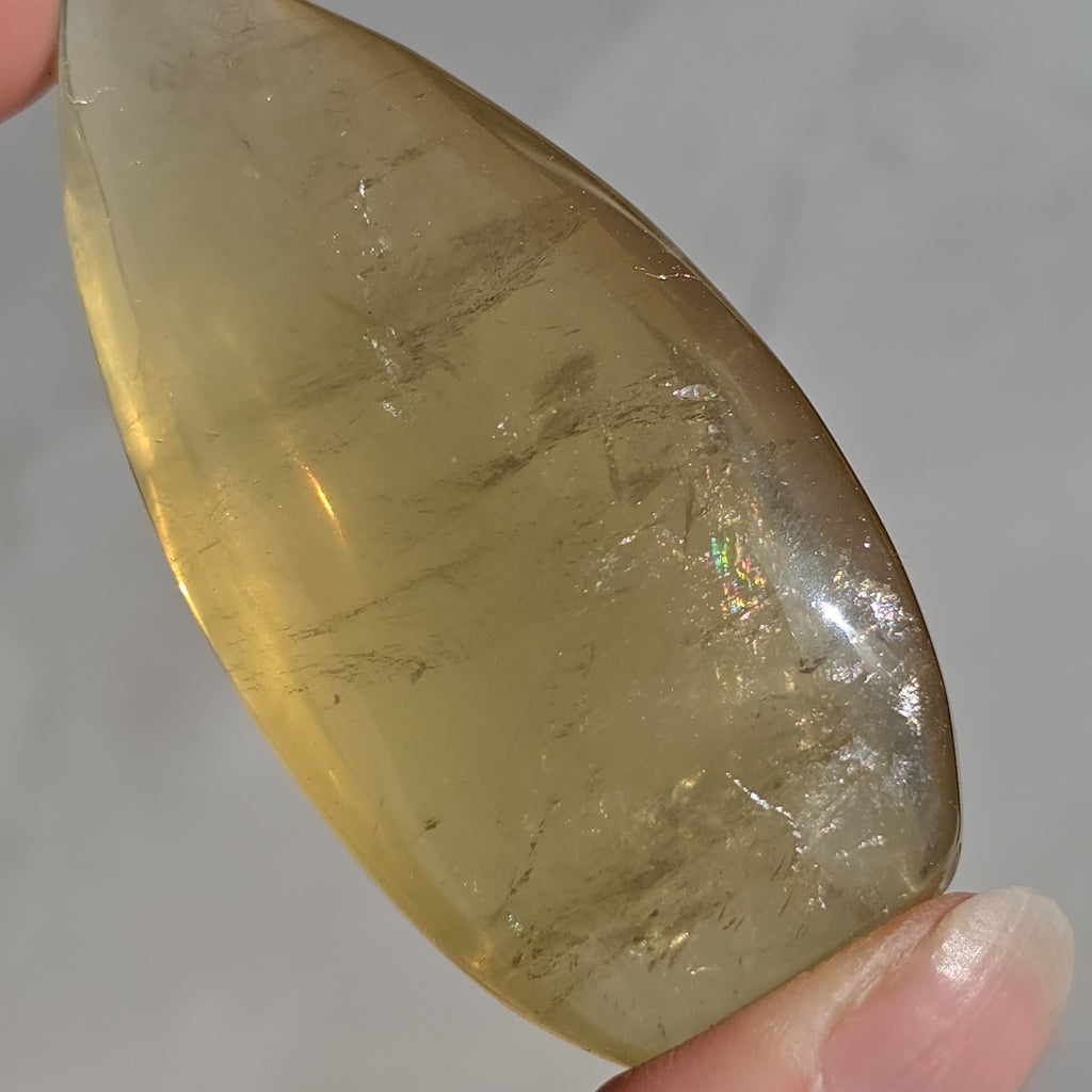 Heat treated Citrine
