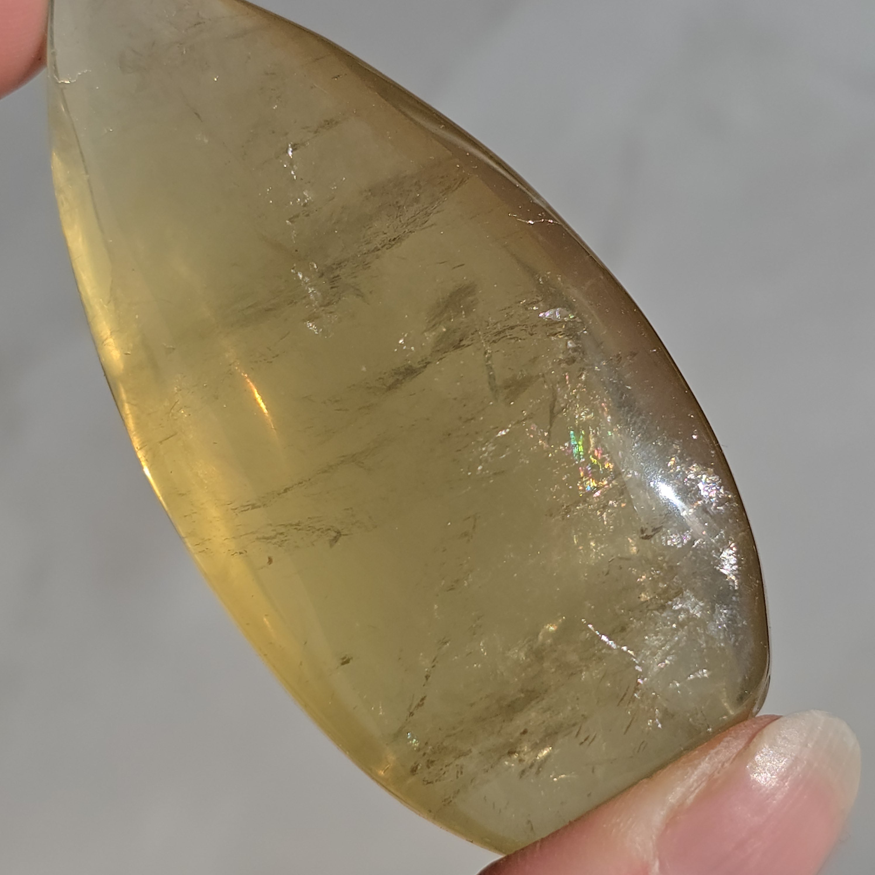 Heat treated Citrine
