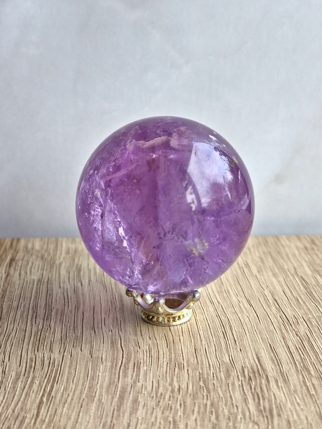Amethyst sphere