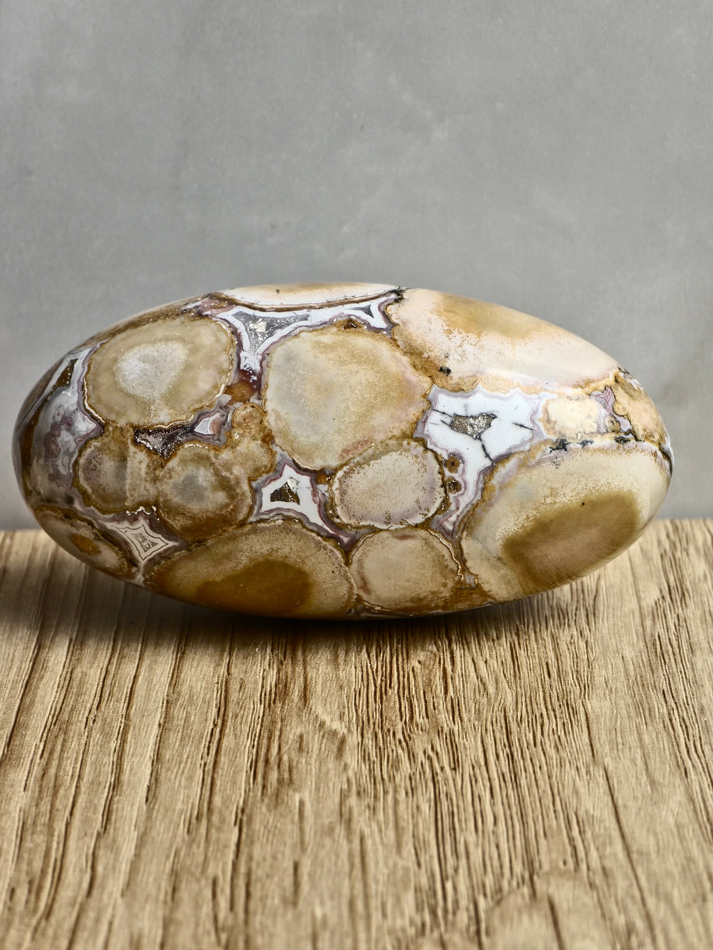King Cobra (Orbicular) Indian Jasper Shiva Lingham