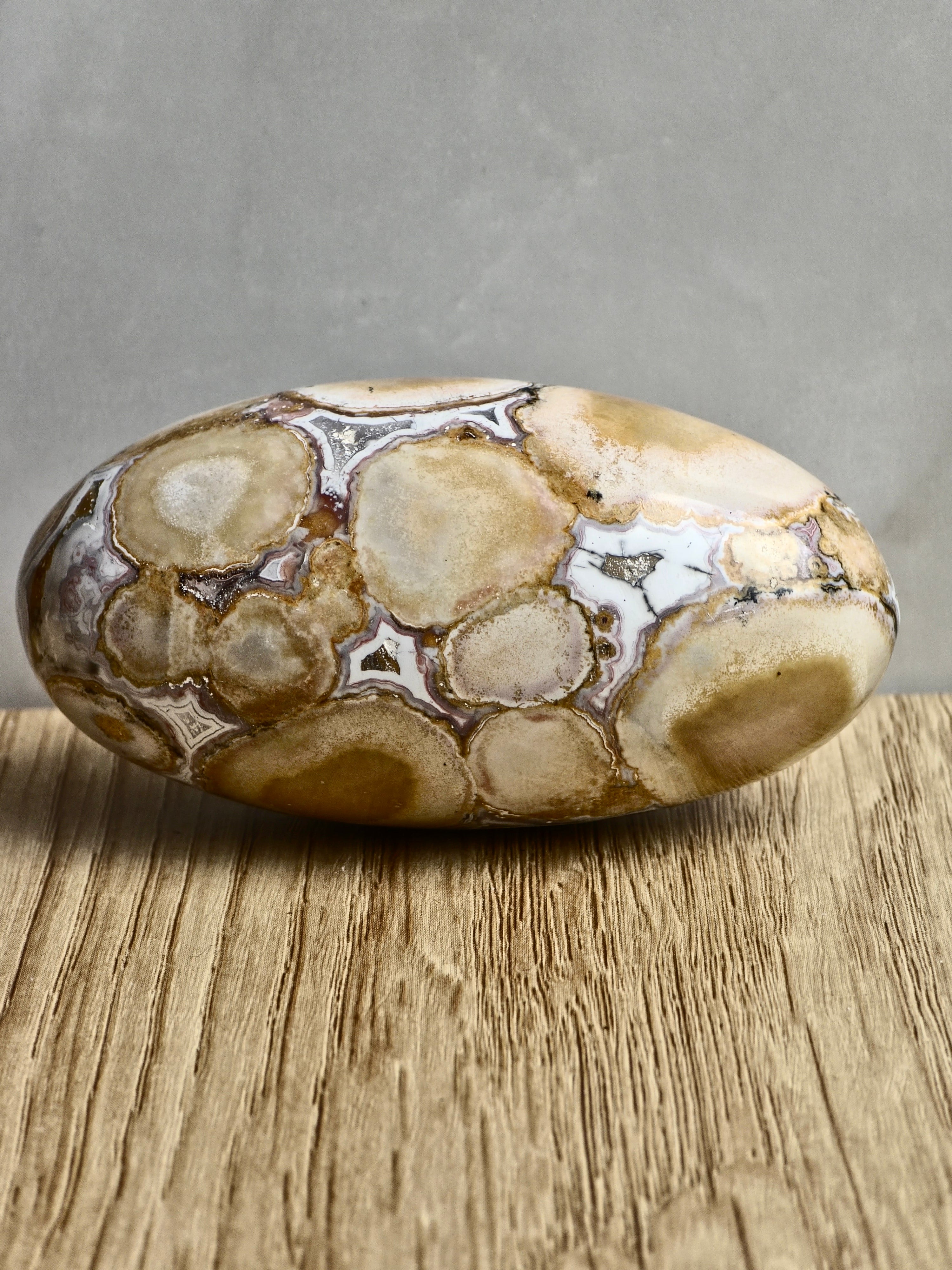 King Cobra (Orbicular) Indian Jasper Shiva Lingham