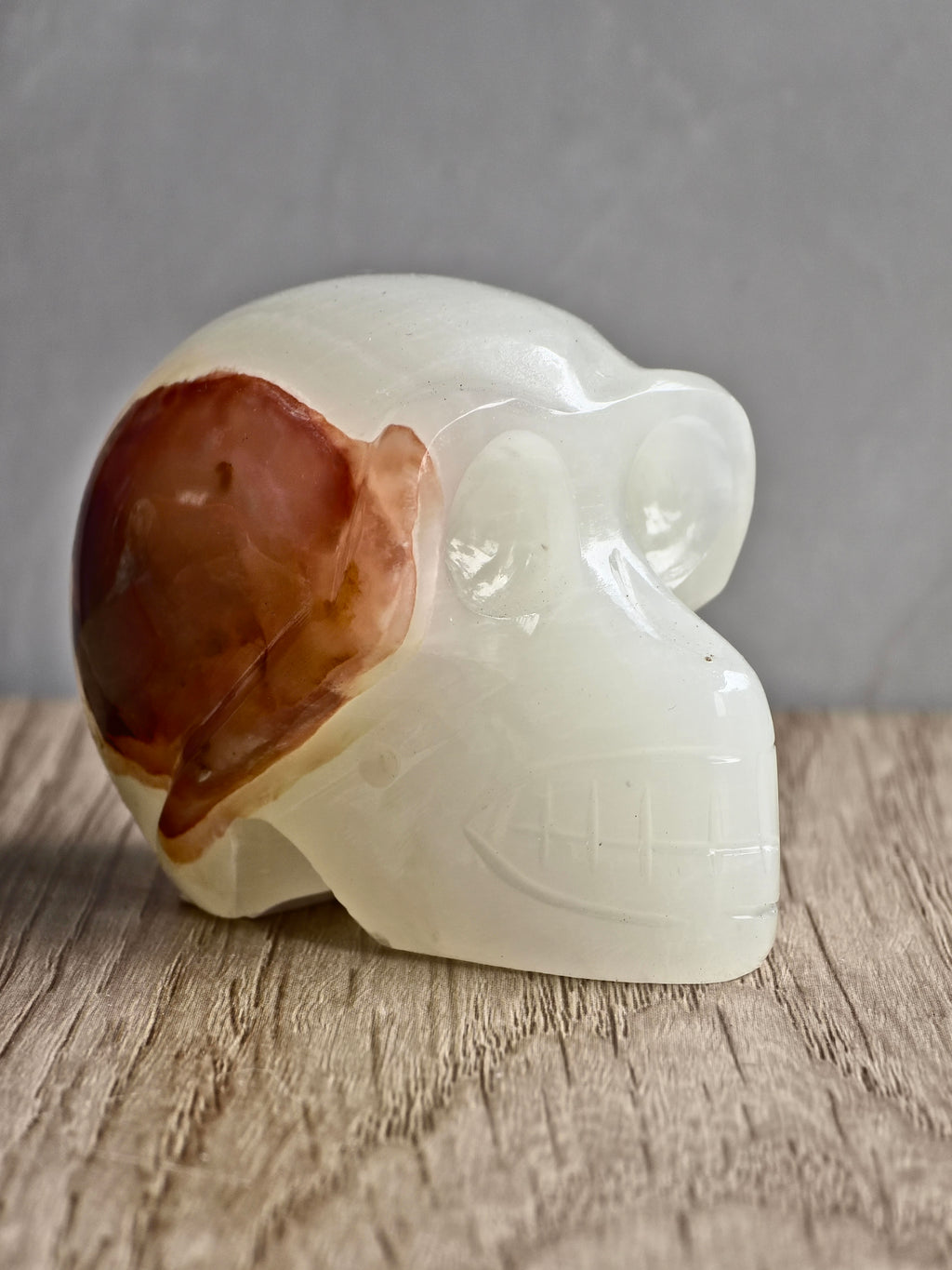 Afghanistan Jade Skull