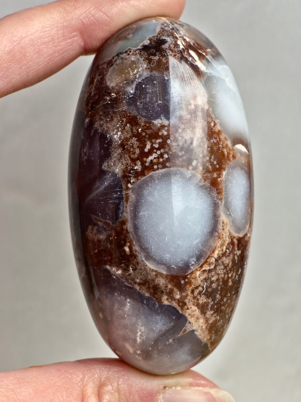 King Cobra (Orbicular) Indian Jasper Shiva Lingham