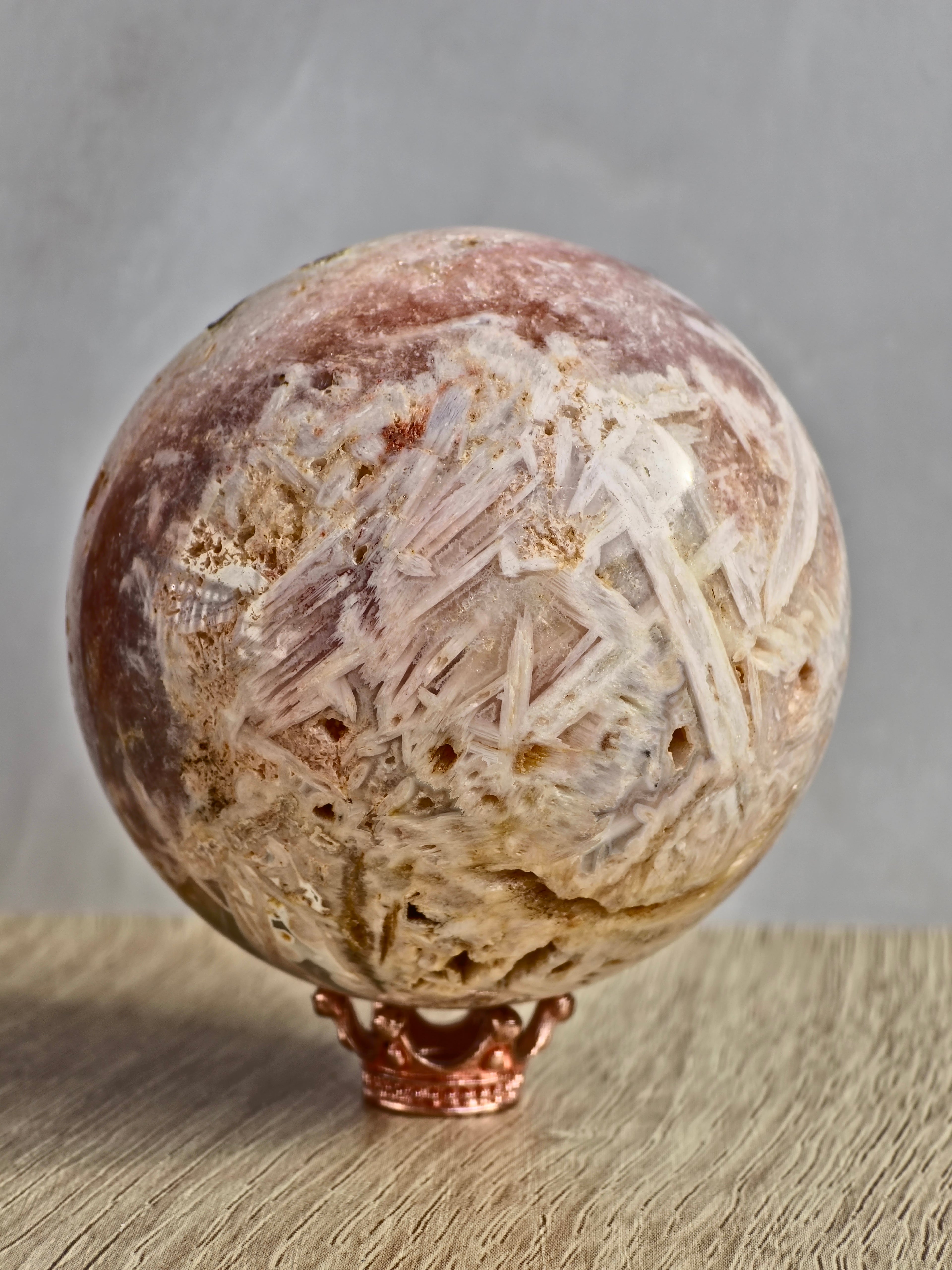 Pink Amethyst Sphere