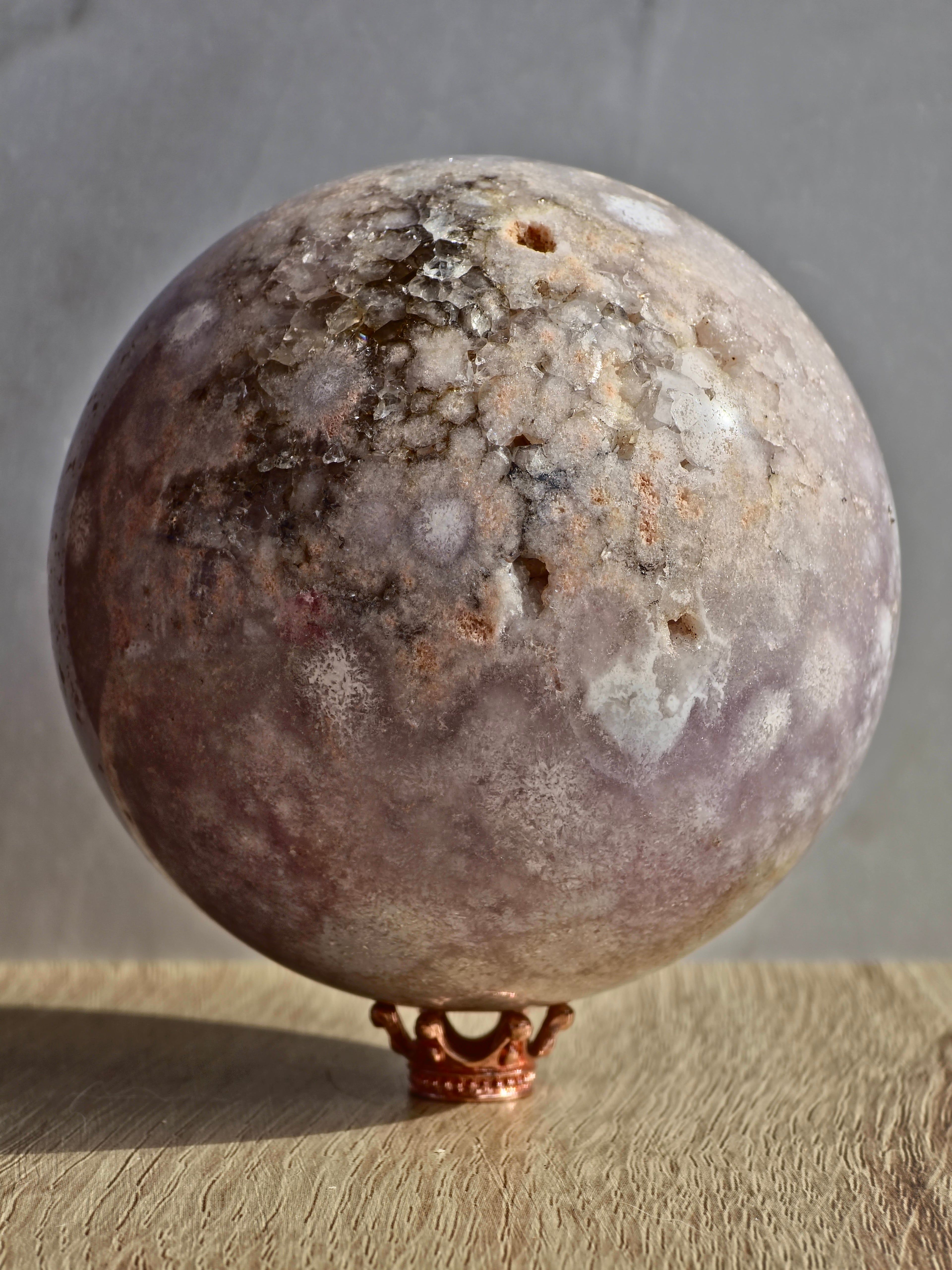 Pink Amethyst Sphere