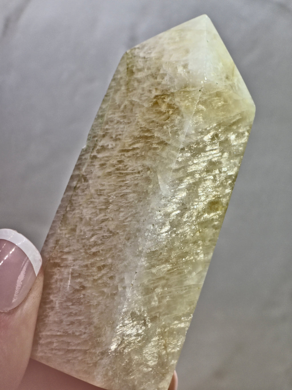 Moonstone Tower — Feldspar with Blue Adularescence