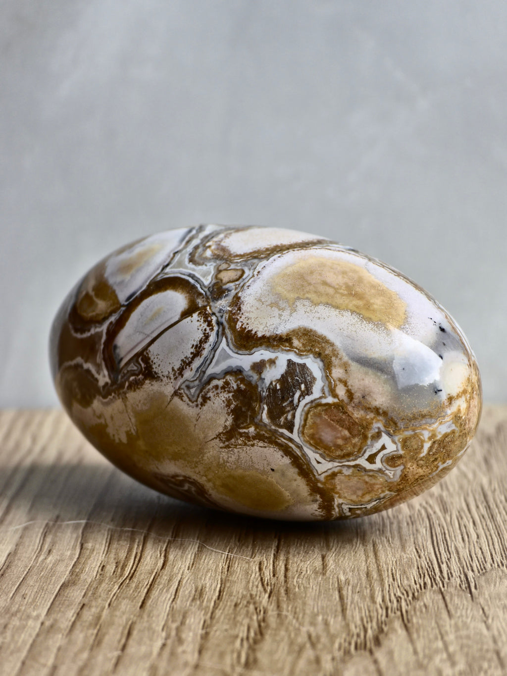 King Cobra (Orbicular) Indian Jasper Shiva Lingham