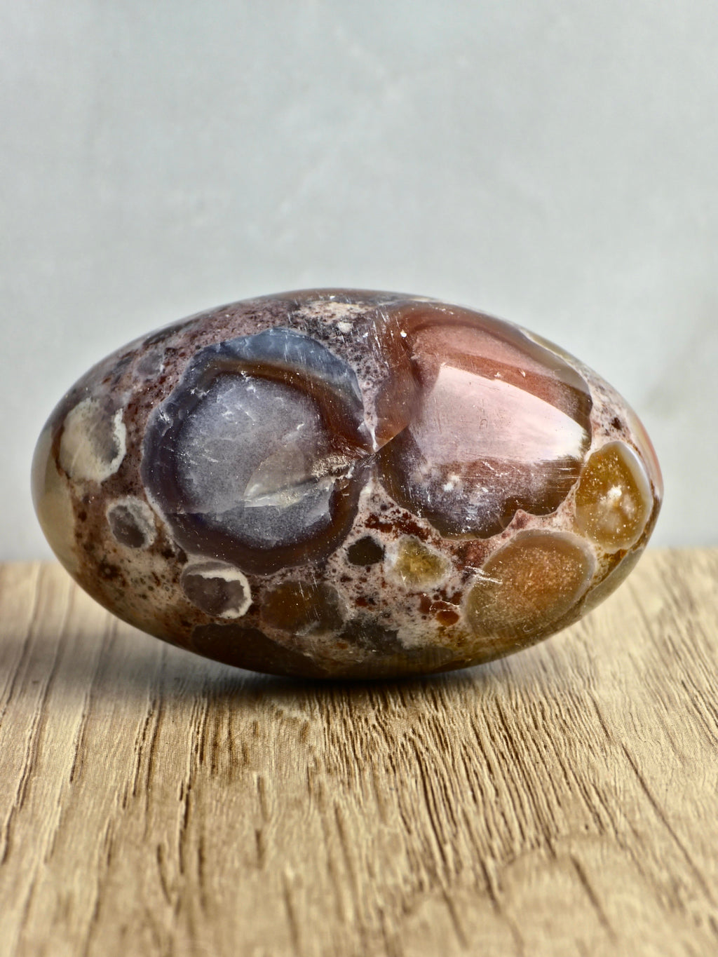 King Cobra (Orbicular) Indian Jasper Shiva Lingham