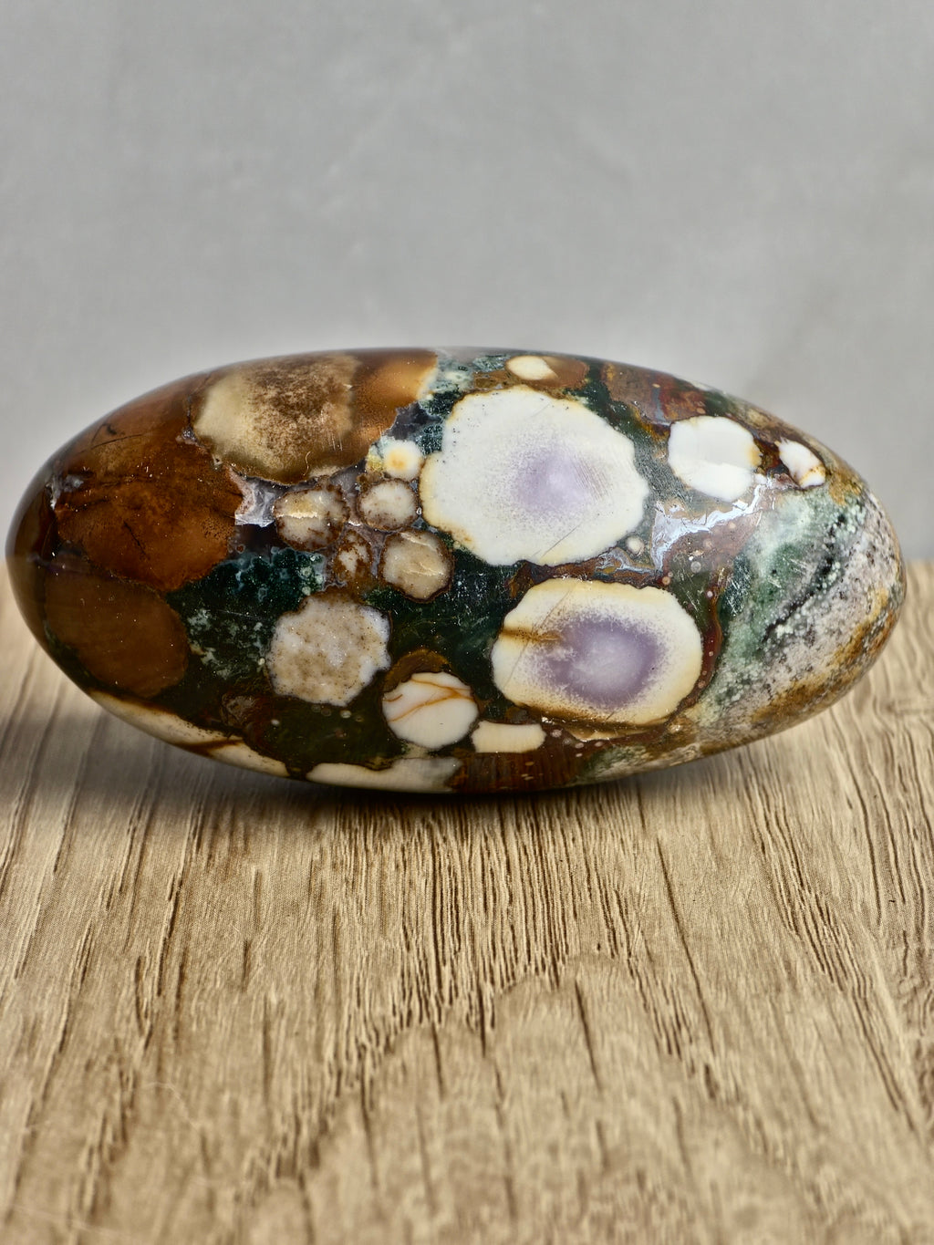 King Cobra (Orbicular) Indian Jasper Shiva Lingham