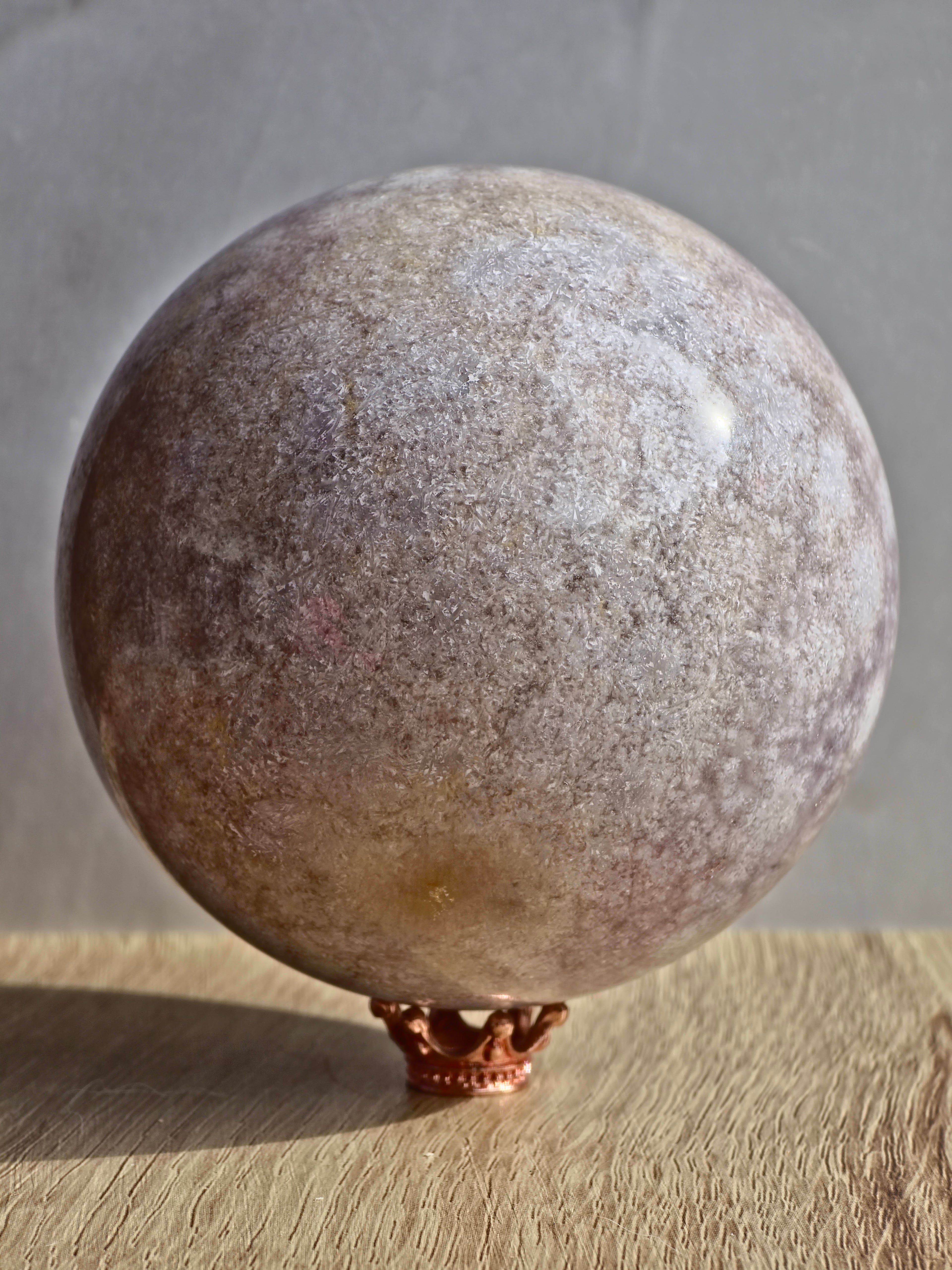 Pink Amethyst Sphere