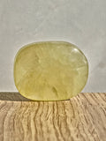 Heat treated Citrine Palm Stone