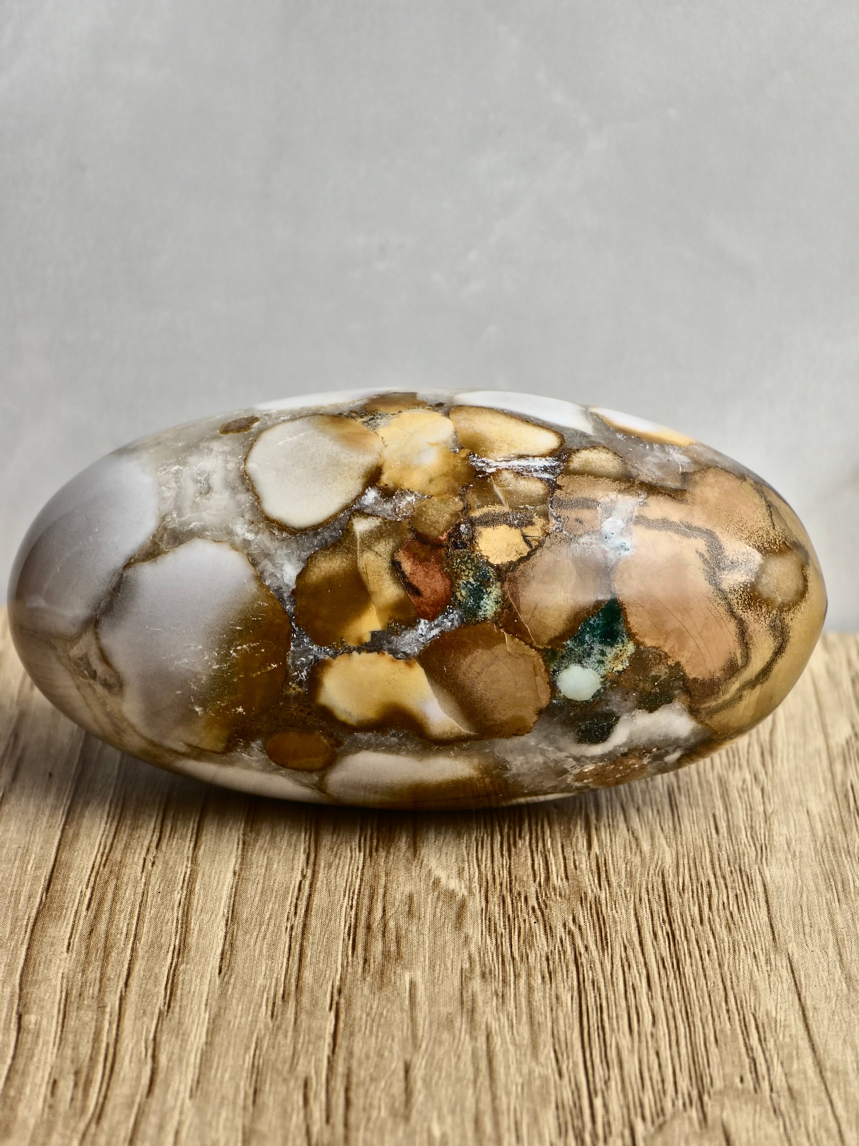 King Cobra (Orbicular) Indian Jasper Shiva Lingham