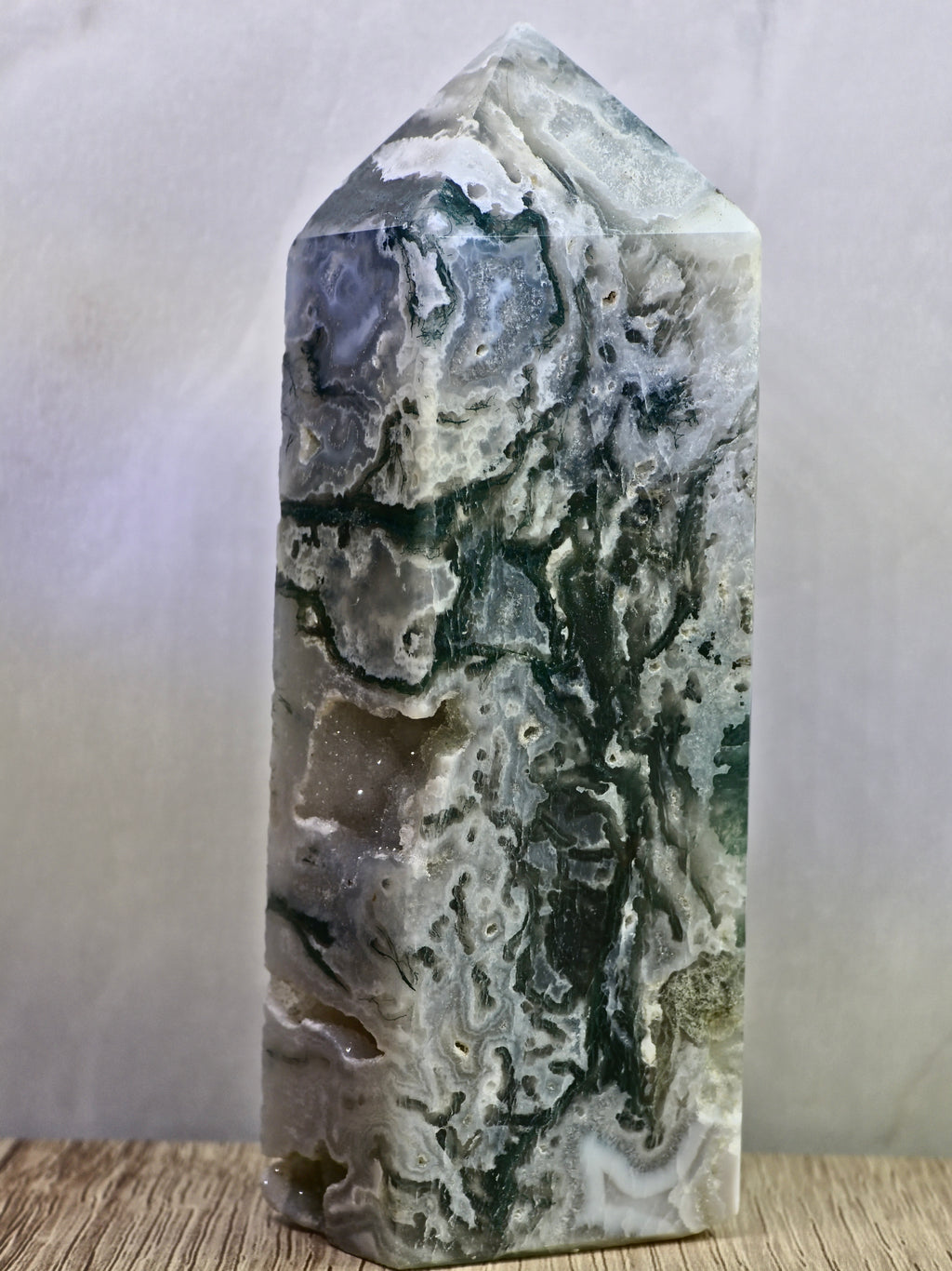 Moss Agate tower