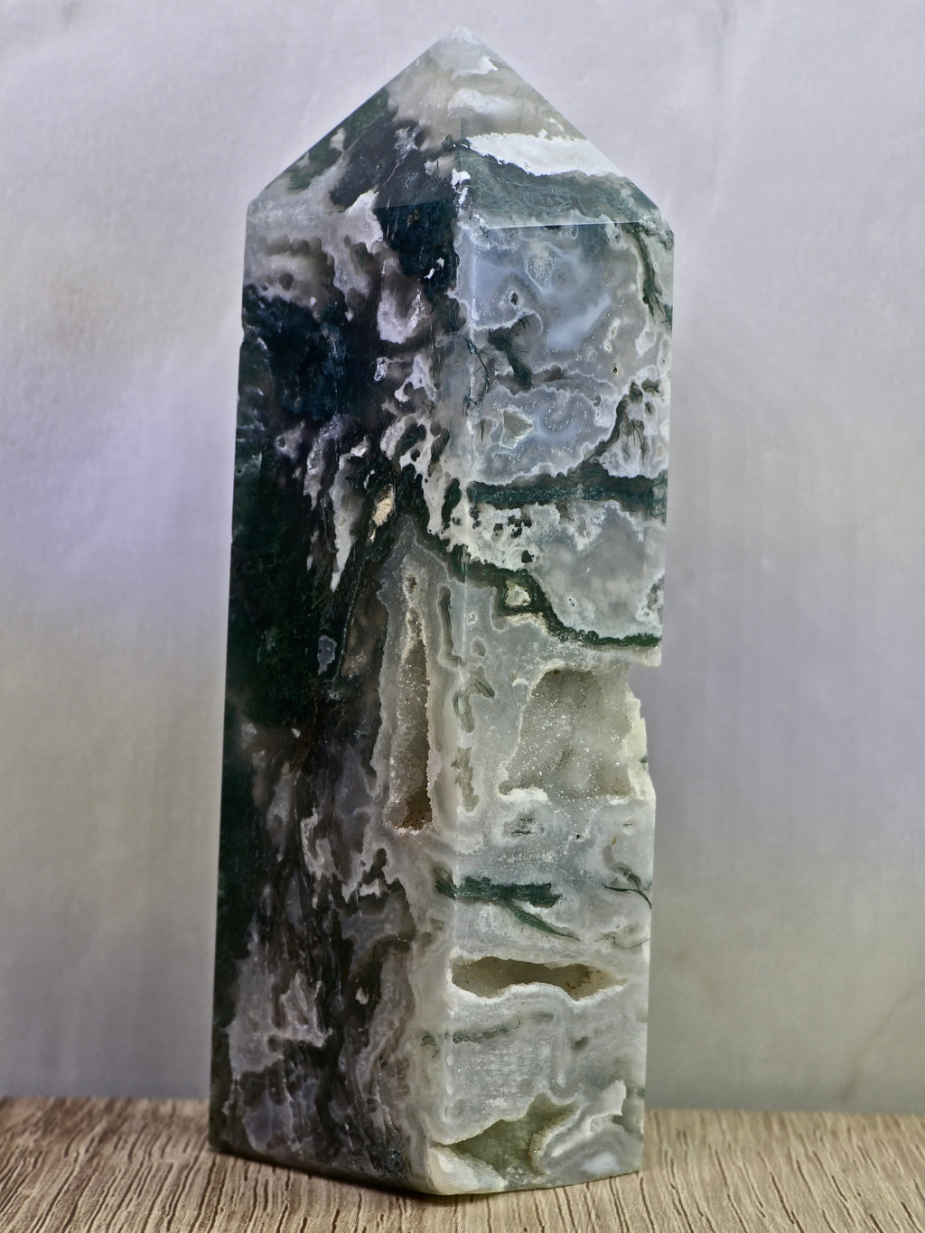 Moss Agate tower