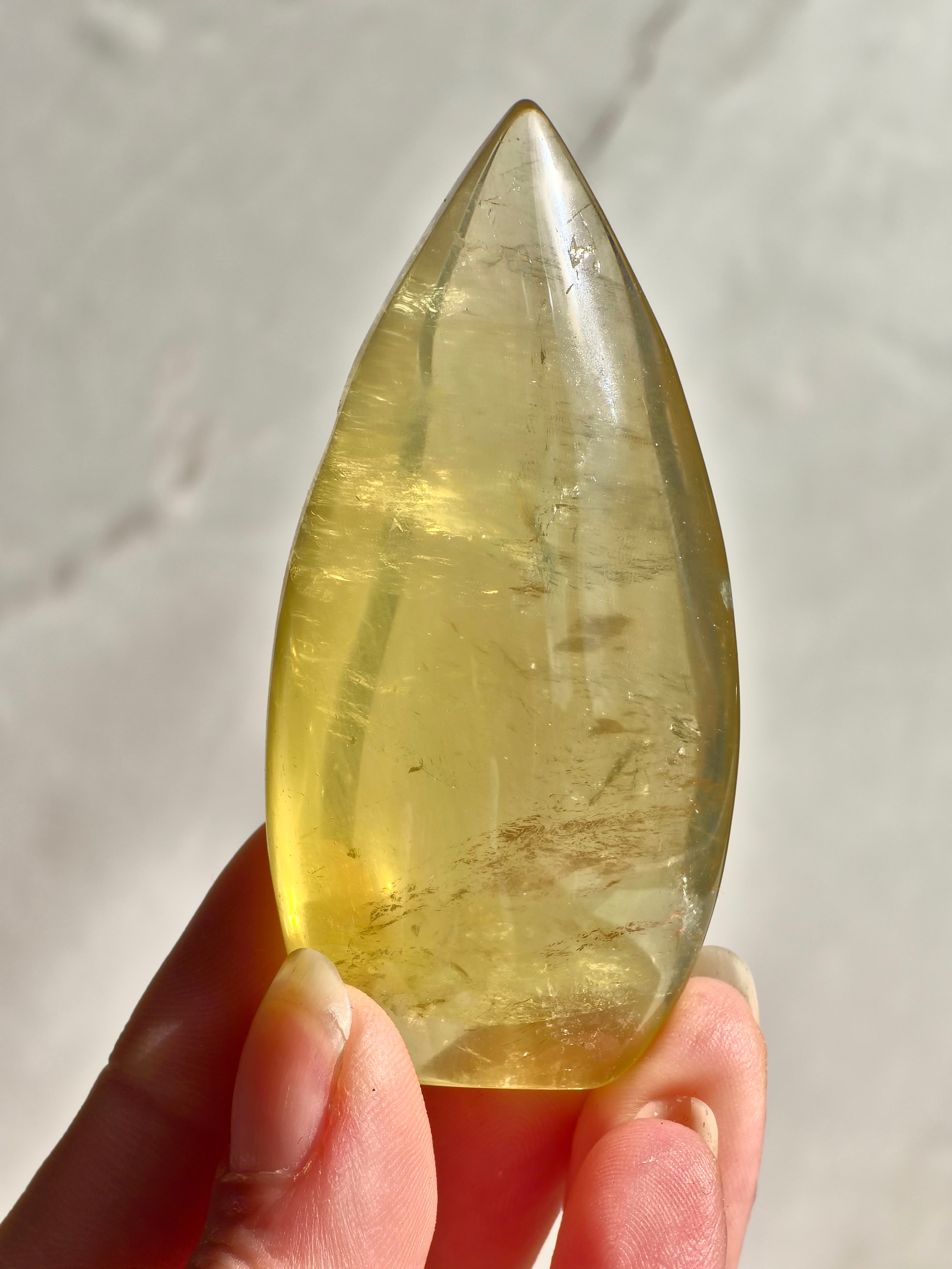 Heat treated Citrine