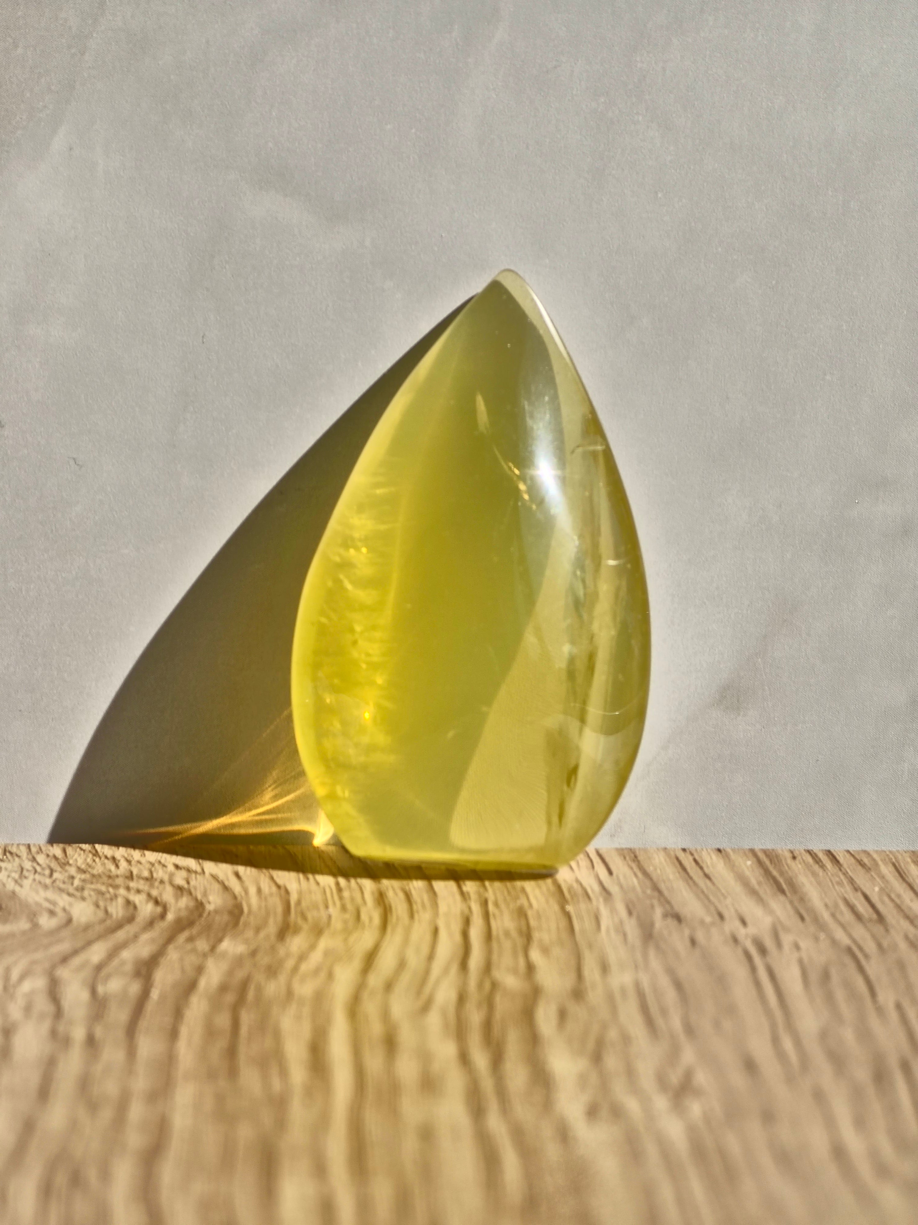 Heat treated Citrine
