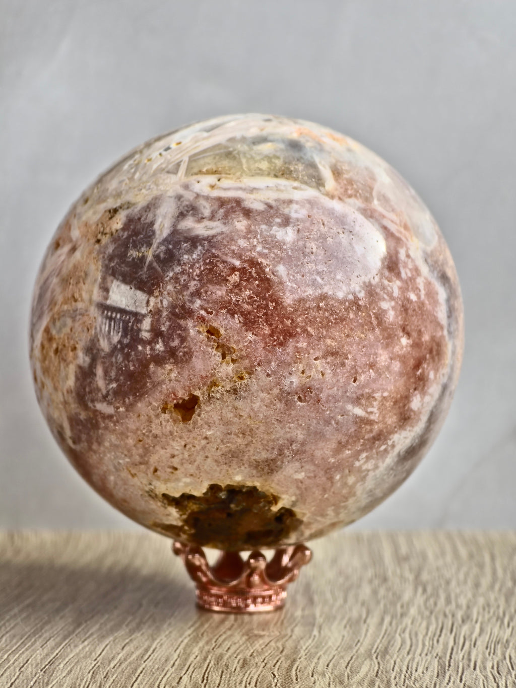 Pink Amethyst Sphere